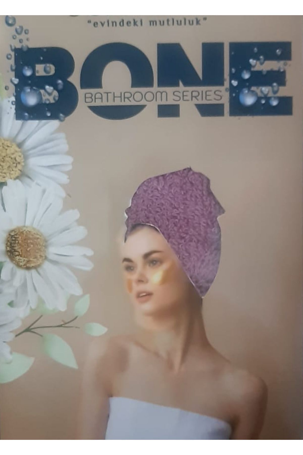 Hızlı Çeyiz su emiş gücü yüksek duş sonrası saç bonesi