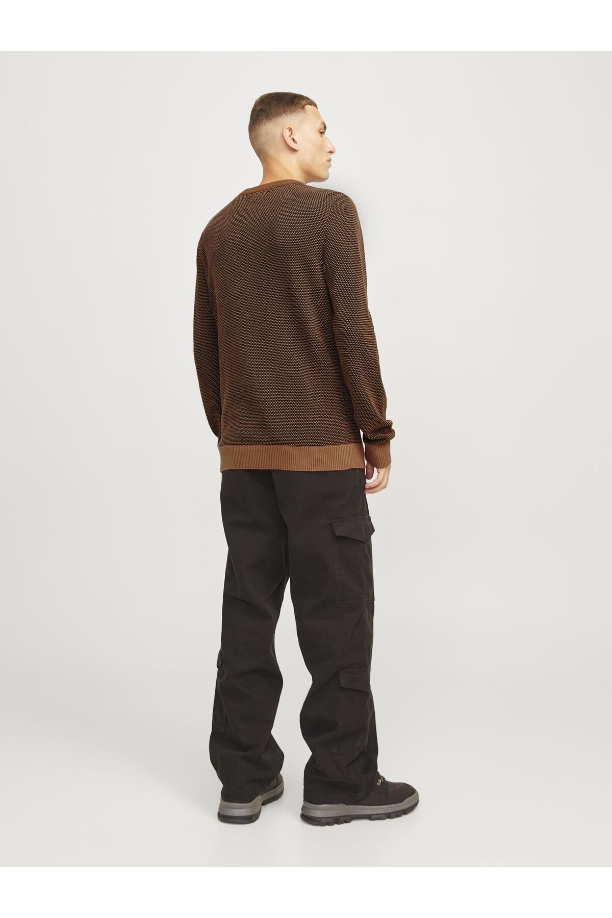 پلیور مردانه راسته آستین بلند | جک اند جونز Jack & Jones 12258139 - تصویر 4