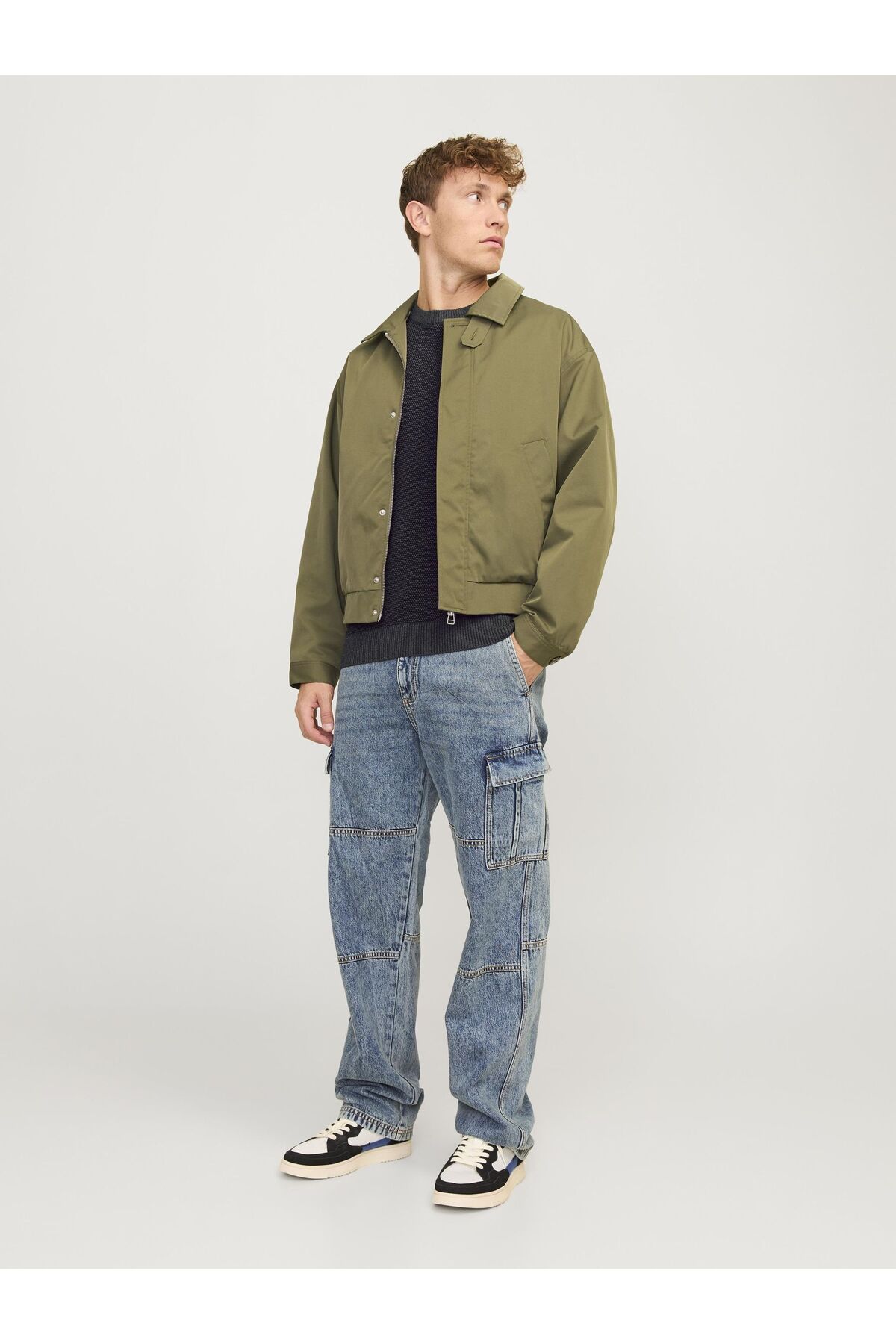 پلیور مردانه راسته آستین بلند | جک اند جونز Jack & Jones 12258139 - تصویر 4