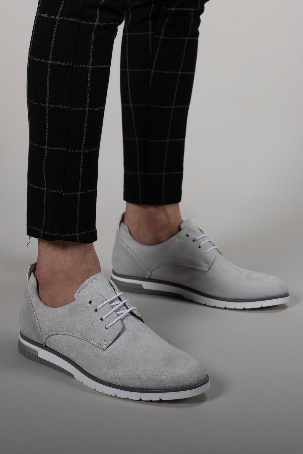 Riccon-Herren Freizeitschuhe0012206 Wildleder Eis 5
