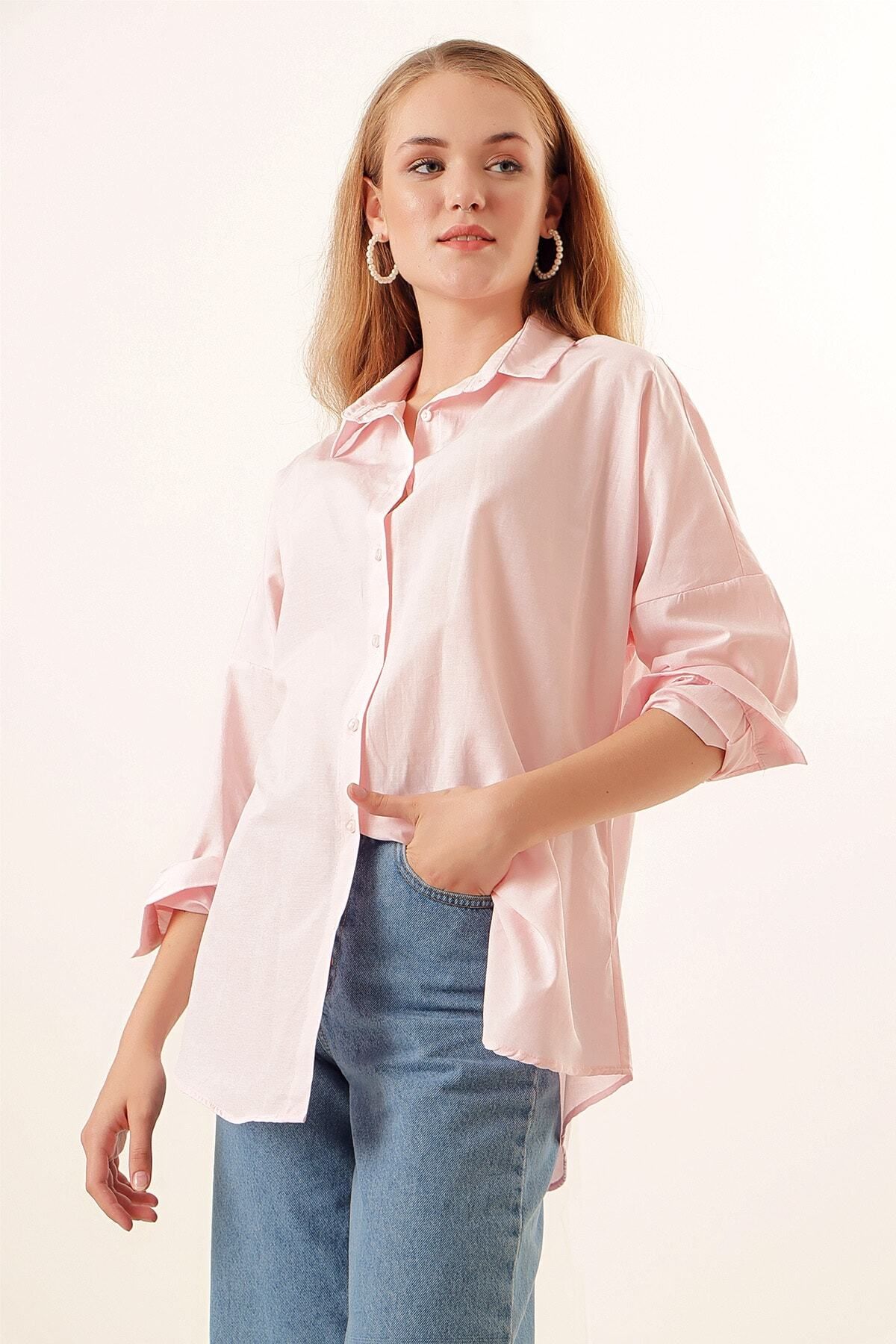 Bigdart-3900 Oversize Long Basic ing - púder 6