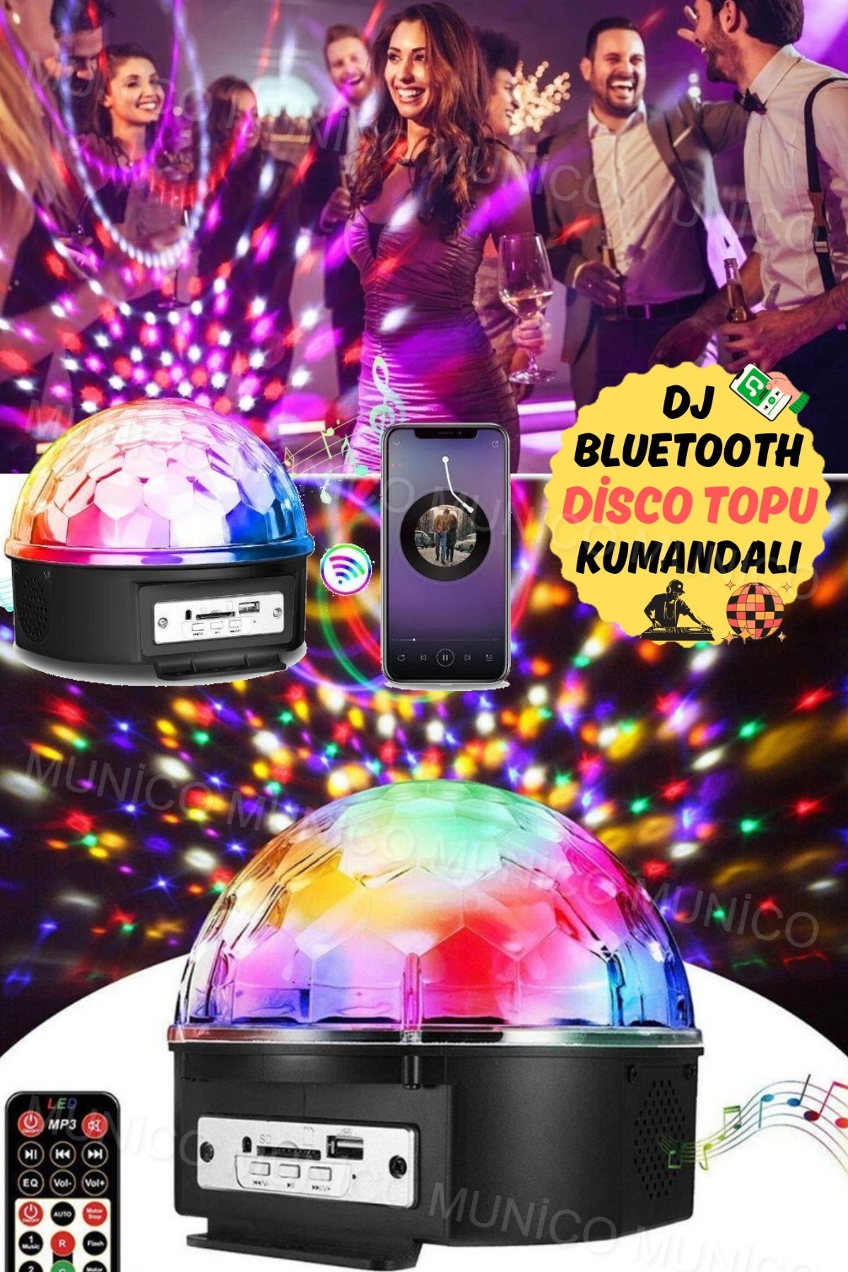 Bring a Different Breath to Party Fun with 7 Color Options for KTV, Bar, Home, and More
