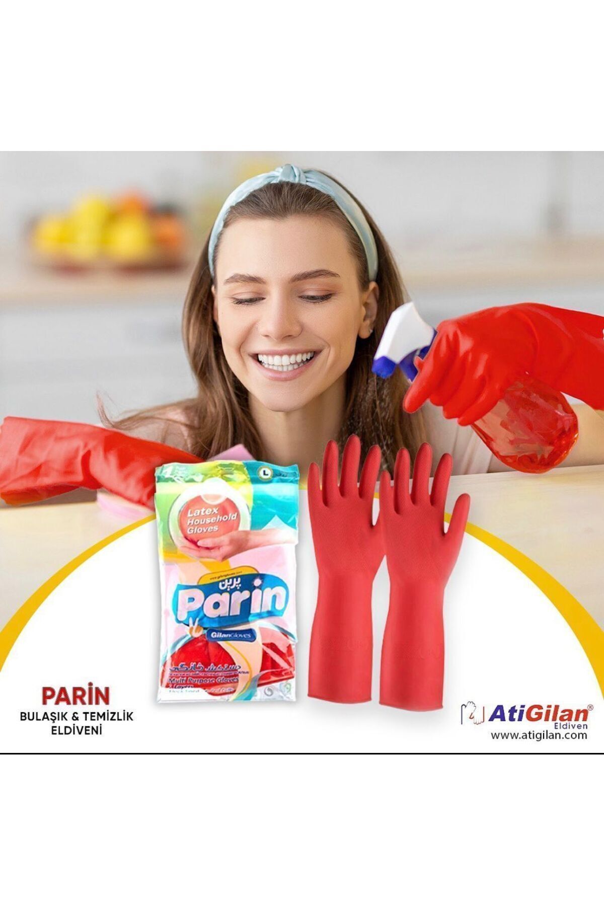 Gilan Gloves Parin Temizlik Ve Bulaşık Eldiveni