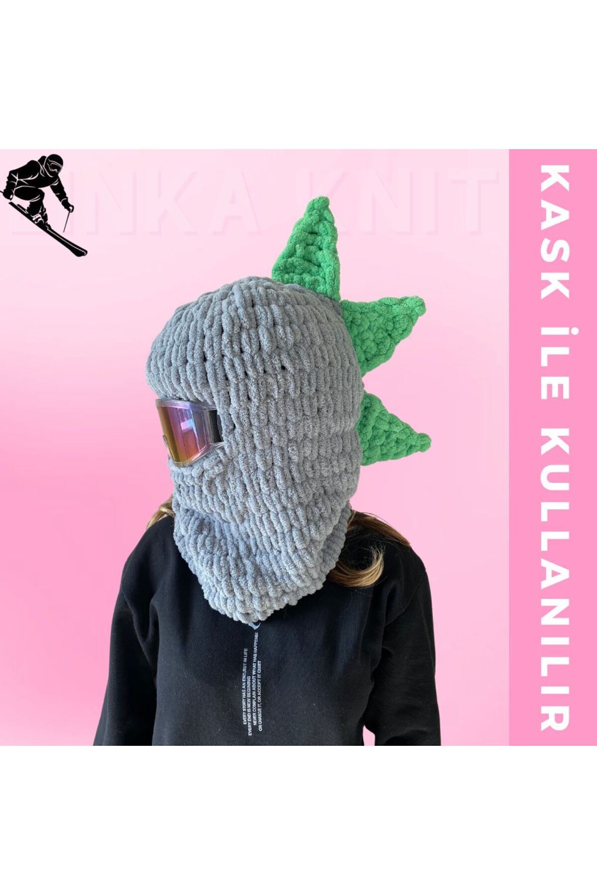 linka Dinazor Balaclava, Kayak kaskı Maskesi, Kask Kılıfı, Snowboard maskesi