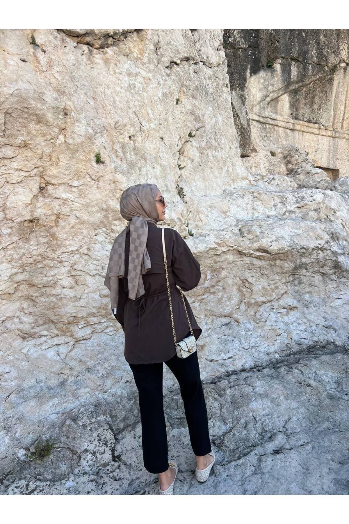 RÜZGARLIKLI BELİ BAĞCIKLI TUNİK