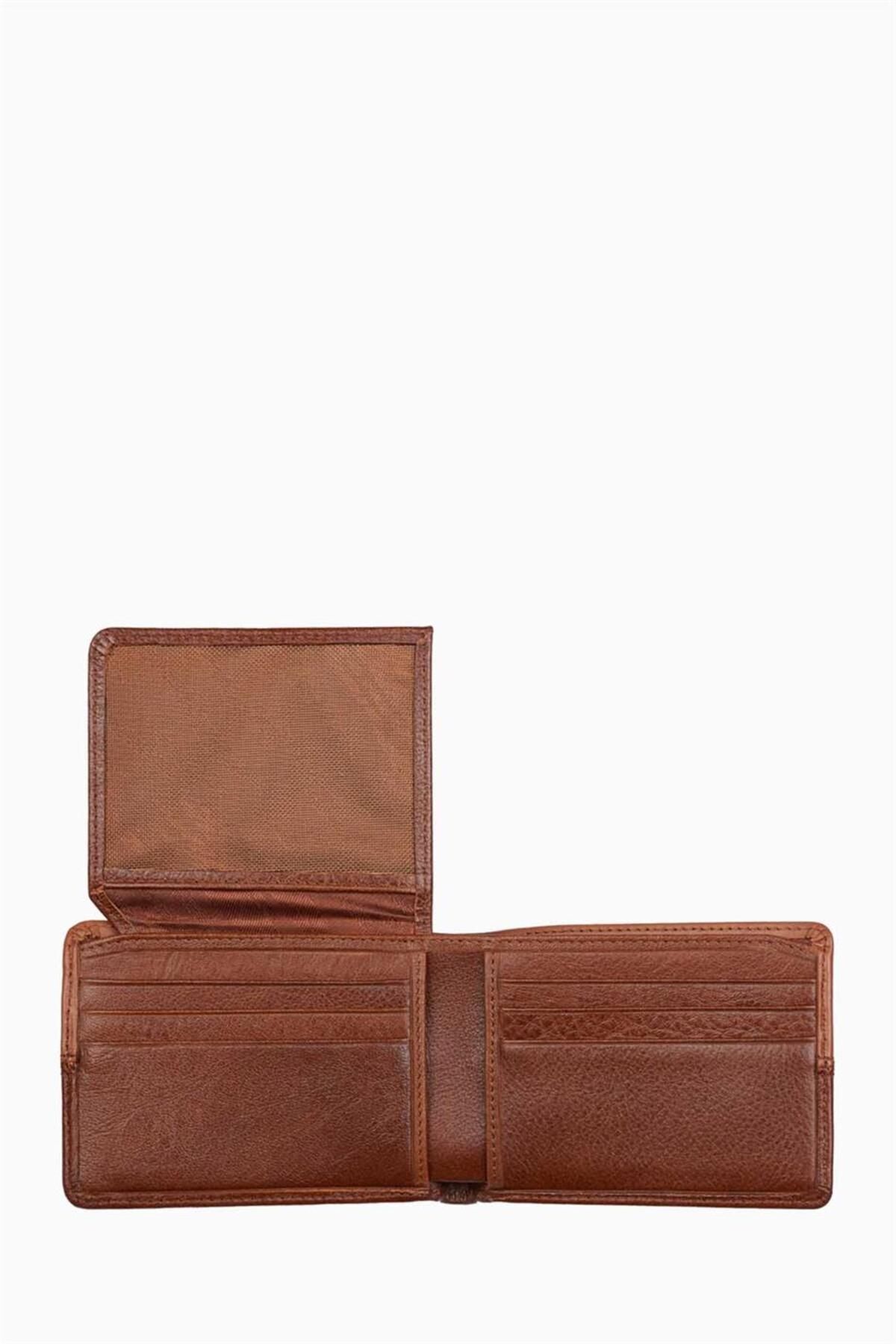 کیف پول مردانه چرمی و کارت مقدس 315 تابا DAMY