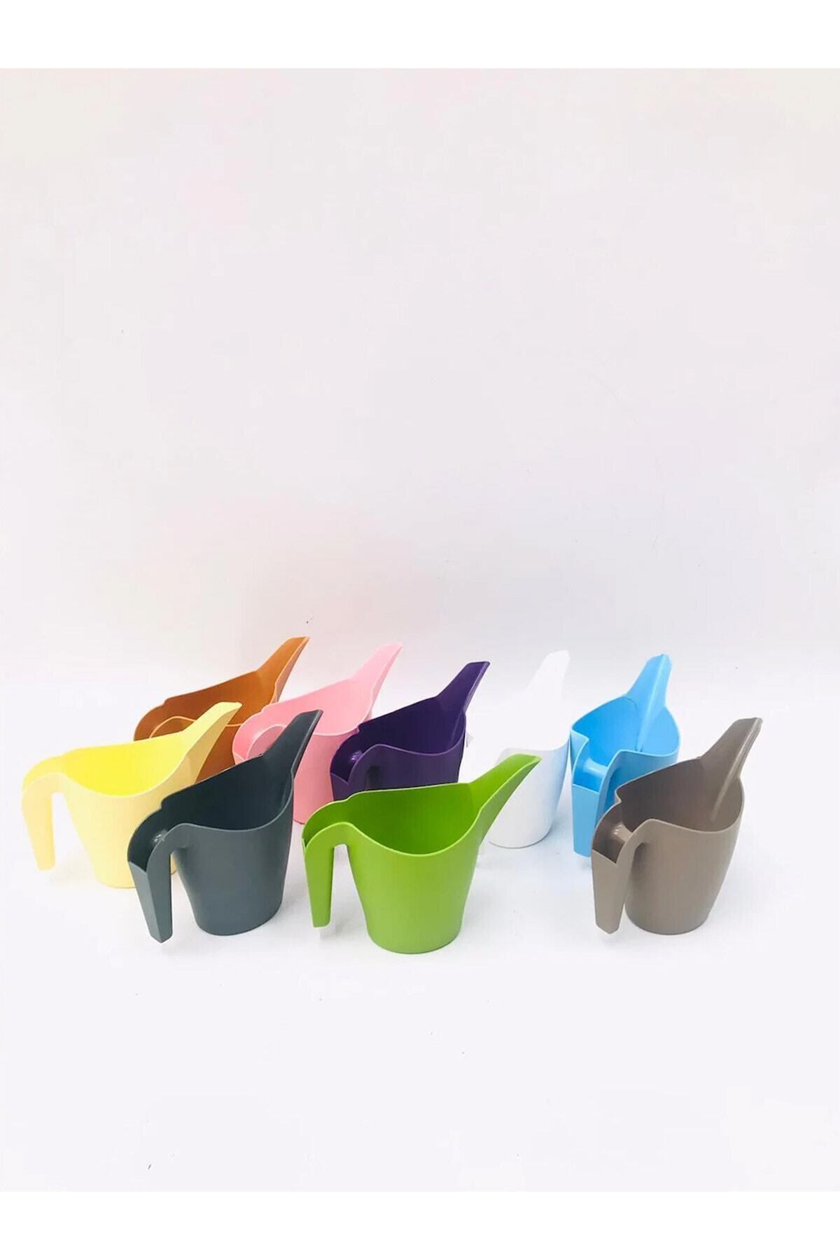 Gardenya Mini Kaktüs Sulama Kabı 0,12 Litre Pastel Beyaz Plastik Minik Sukulent Bitki G-csk-p 7