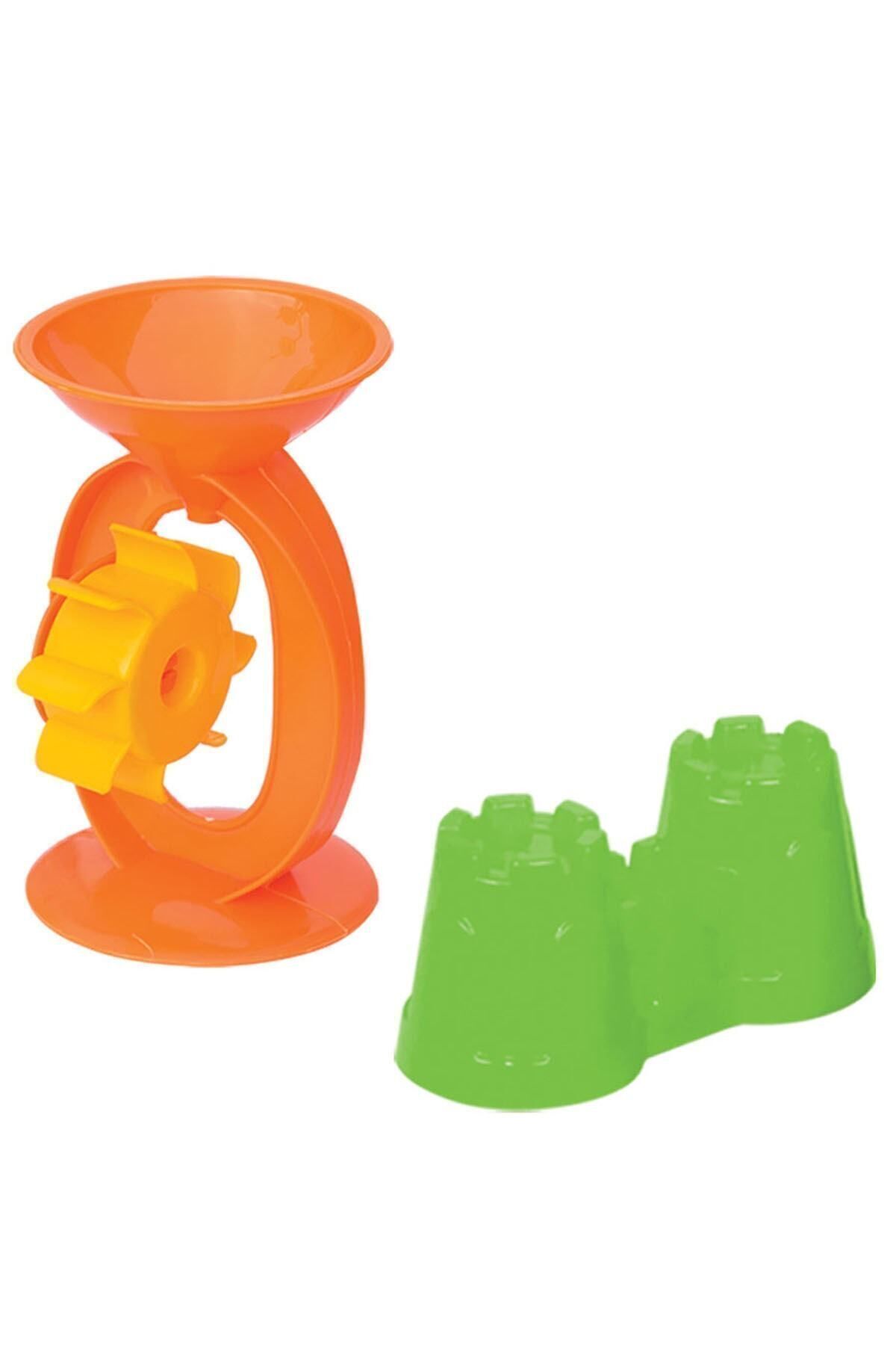 ToXA-8 Pieces Large Size Castle Wonderful Wings Beach Sea Sand Bucket Luxury Bucket Set 3