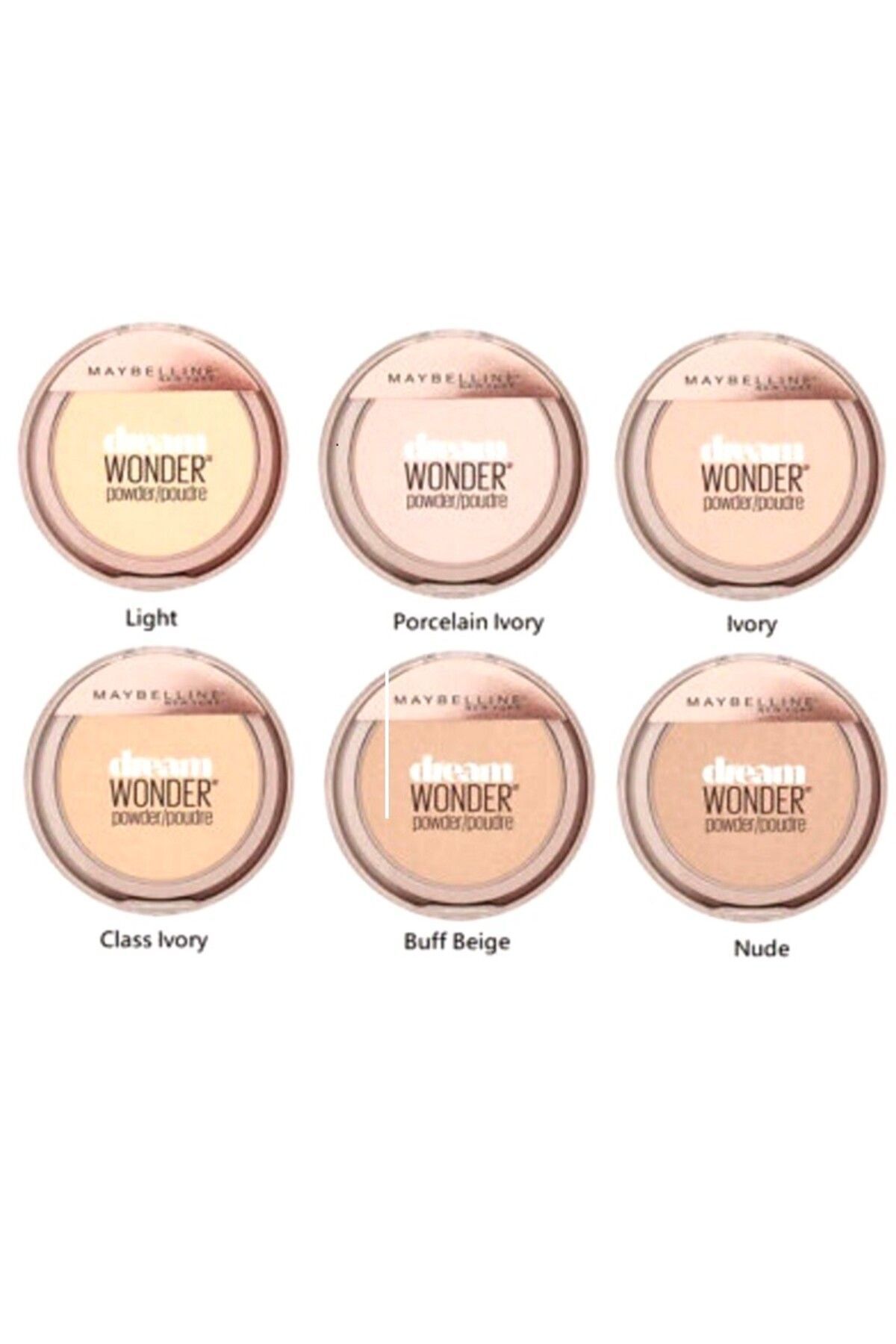 Maybelline New York-Maybelline Dream Matte Powder 03 - Golden Beige Makeup Base 5