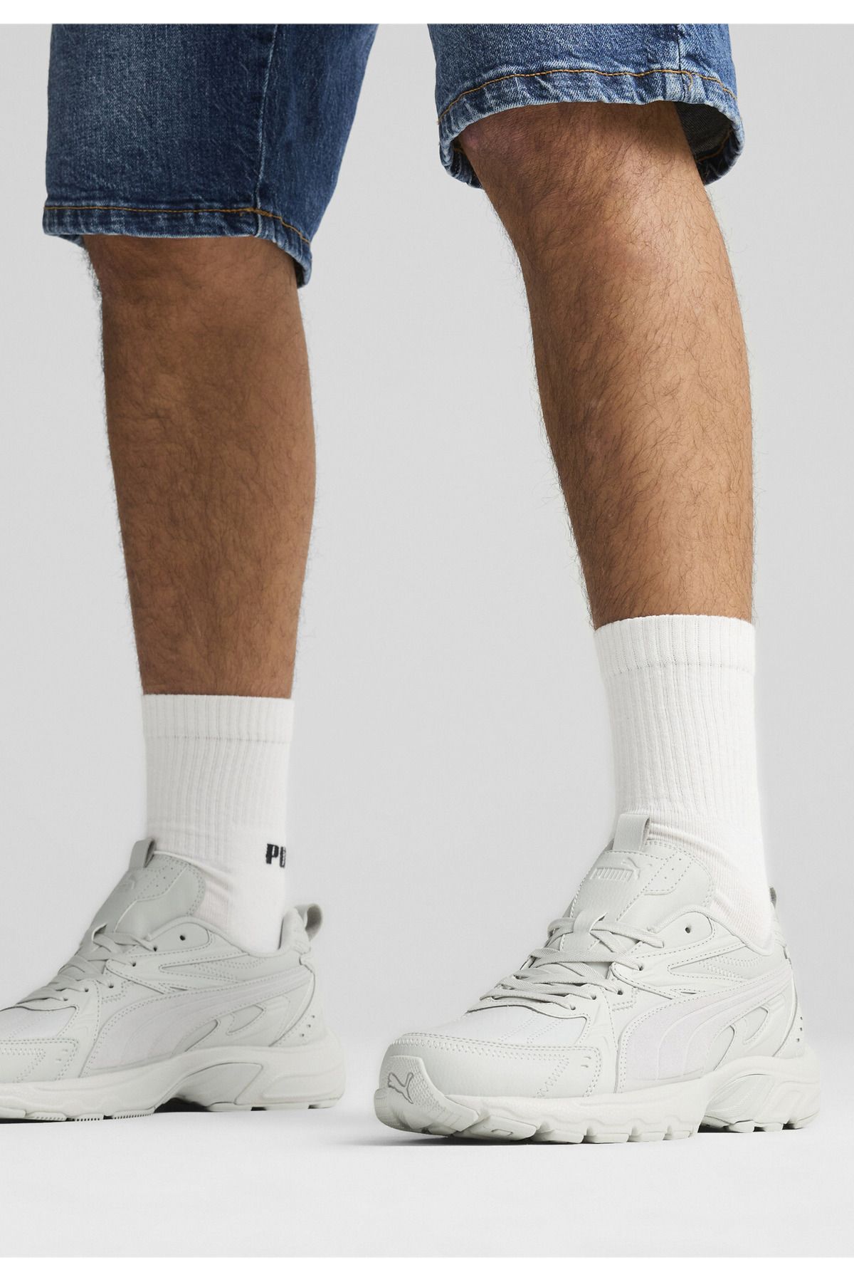 Puma-Milenio tech skórzane buty sportowe unisex 2