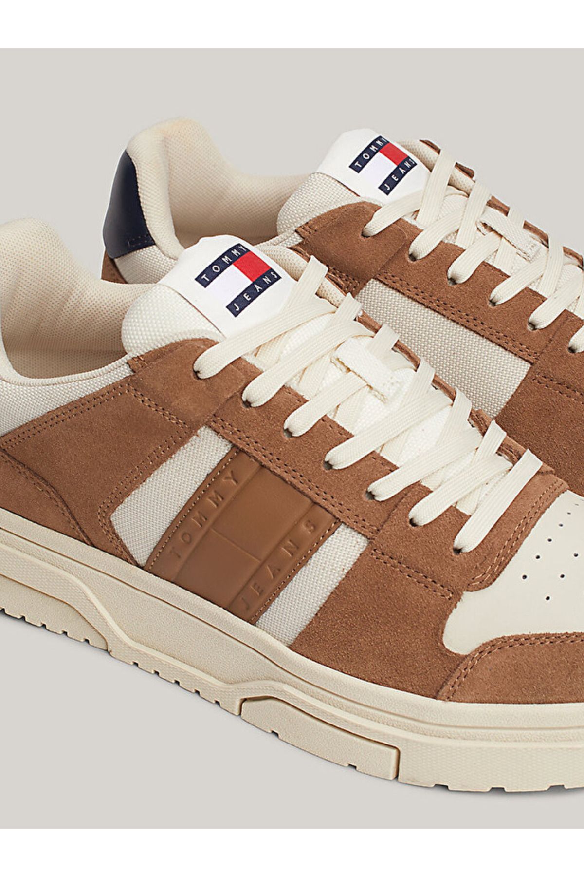 اسنیکر مردانه مربیان SUDE با بافت مخلوط بروکلین Tommy Hilfiger