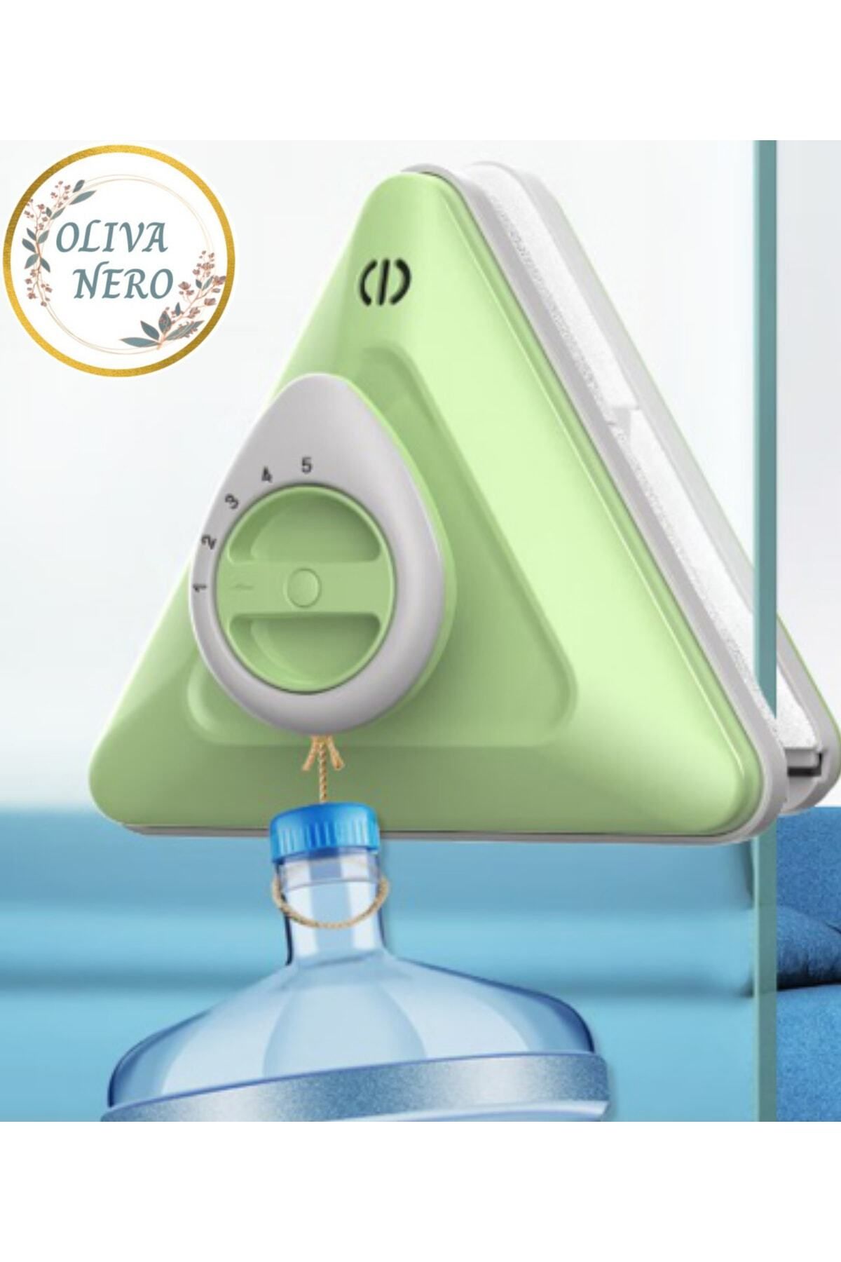 Oliva Nero-ممسحة زجاج مغناطيسية قابلة للتعديل من Market للزجاج المزدوج + جهاز مسح زجاج ممسحة 2 في 6 4