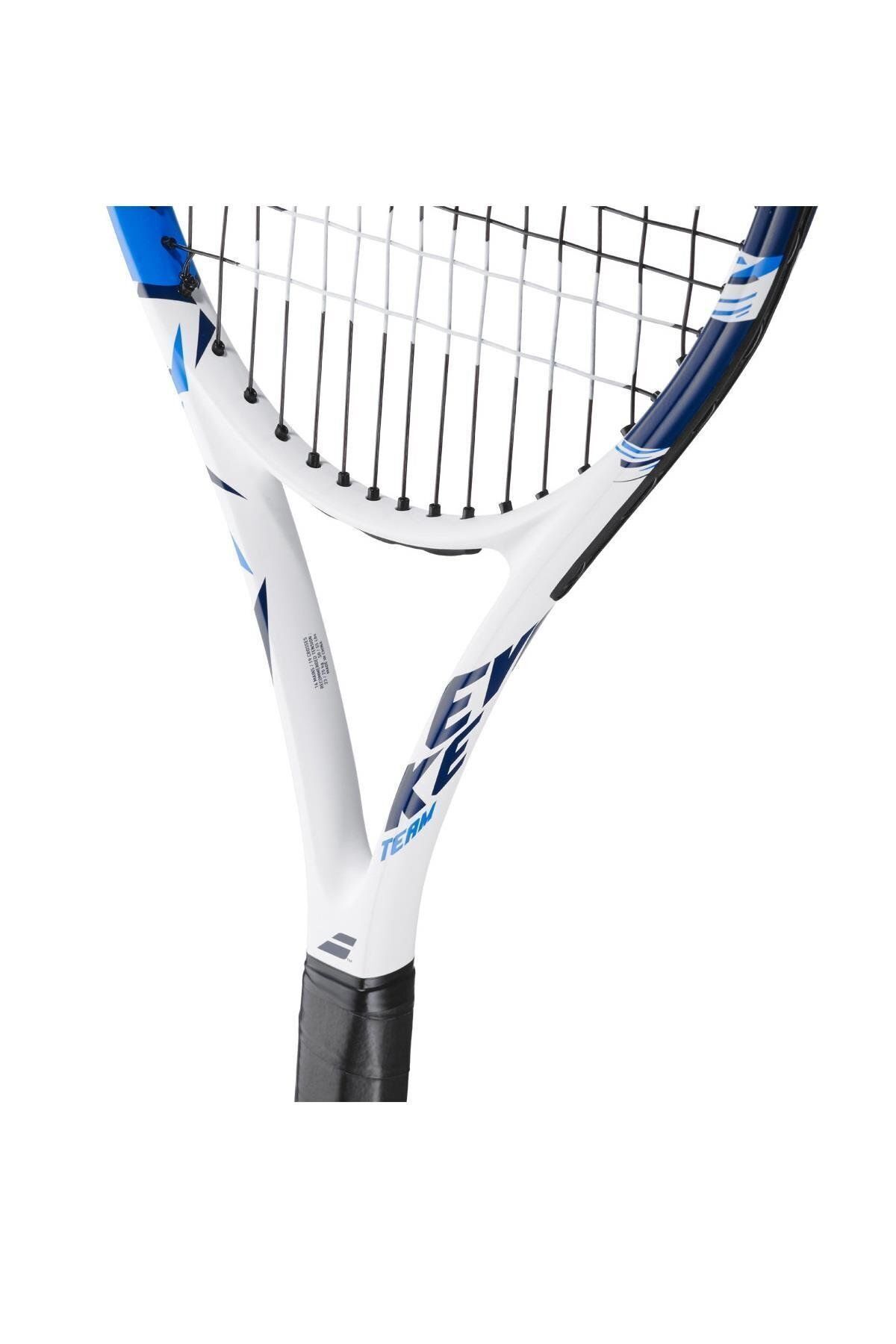 راکت تنیس سفید Evoke Team 102 270 G GR تبلیغات 27 GRU L2 BABOLAT