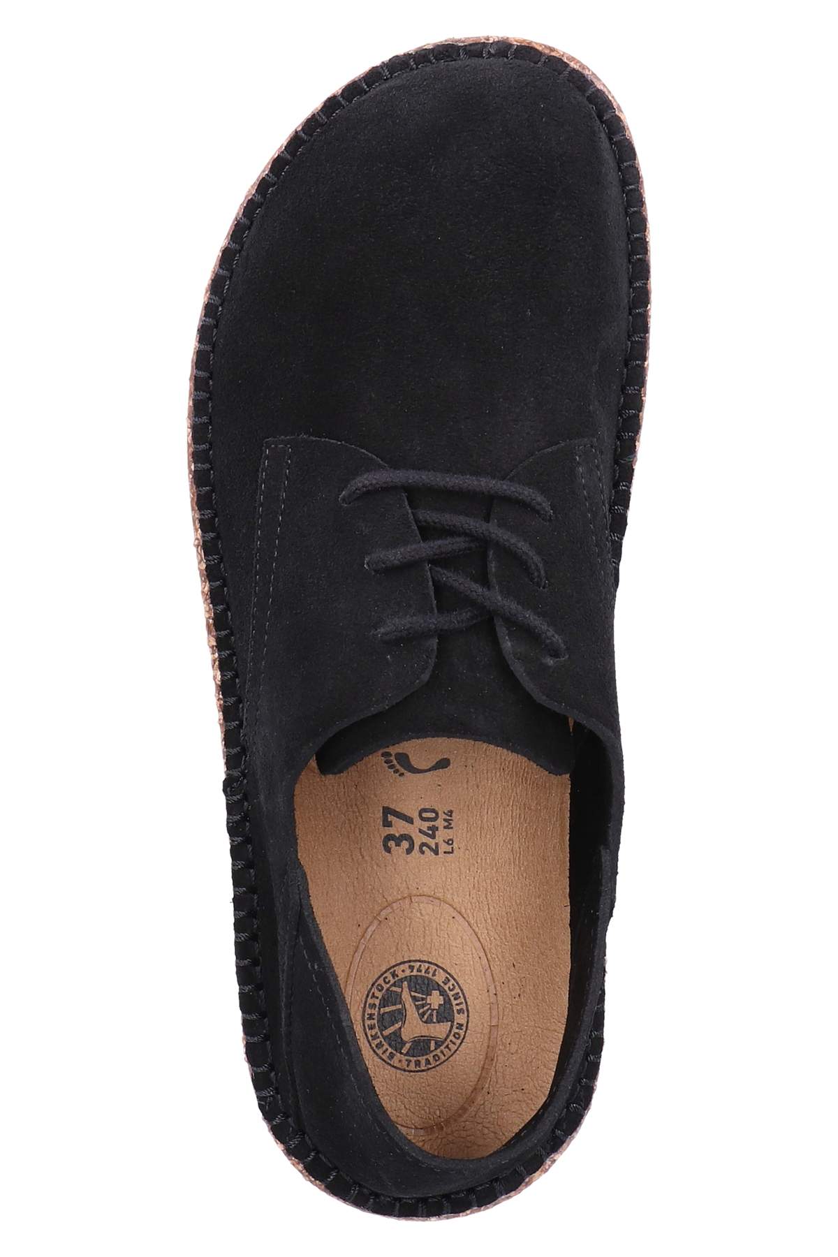 کفش کژوال بیرکن استاک زنانه جیر مشکی  راسته      کژوال/روزمره | Birkenstock 1013438 DE - تصویر 6