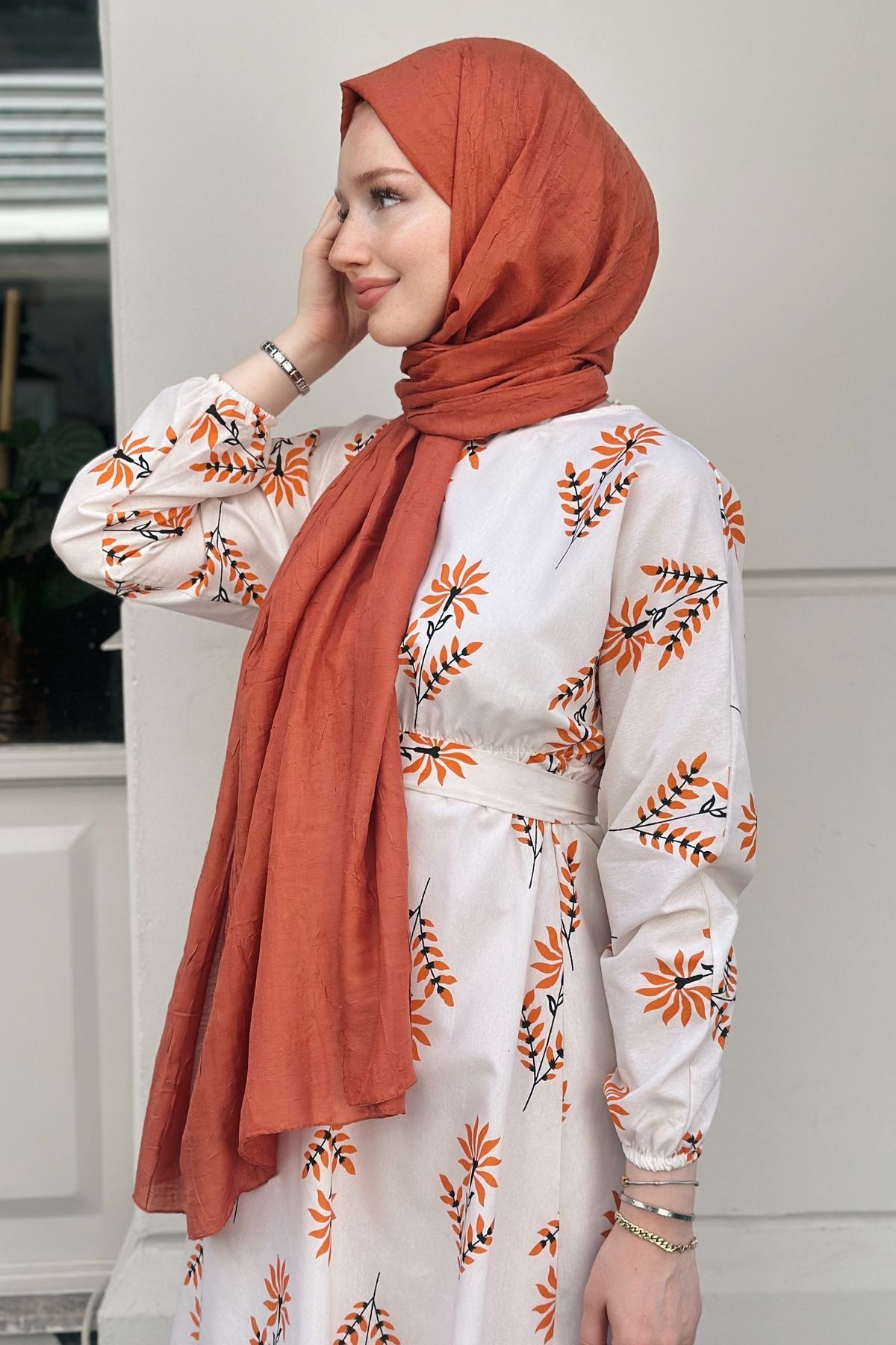 Gizce-Şal de gresie Bamboo Rasch - Elegant şi convenabil 3