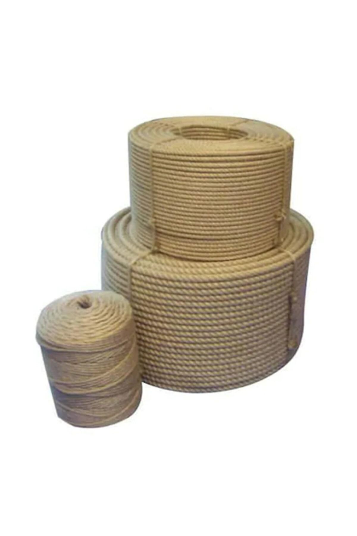 Uzmanhırdavat 6 Mm 50 Metre Jüt Halat Ip Dekoratif Hasır Ip Kendir Halat