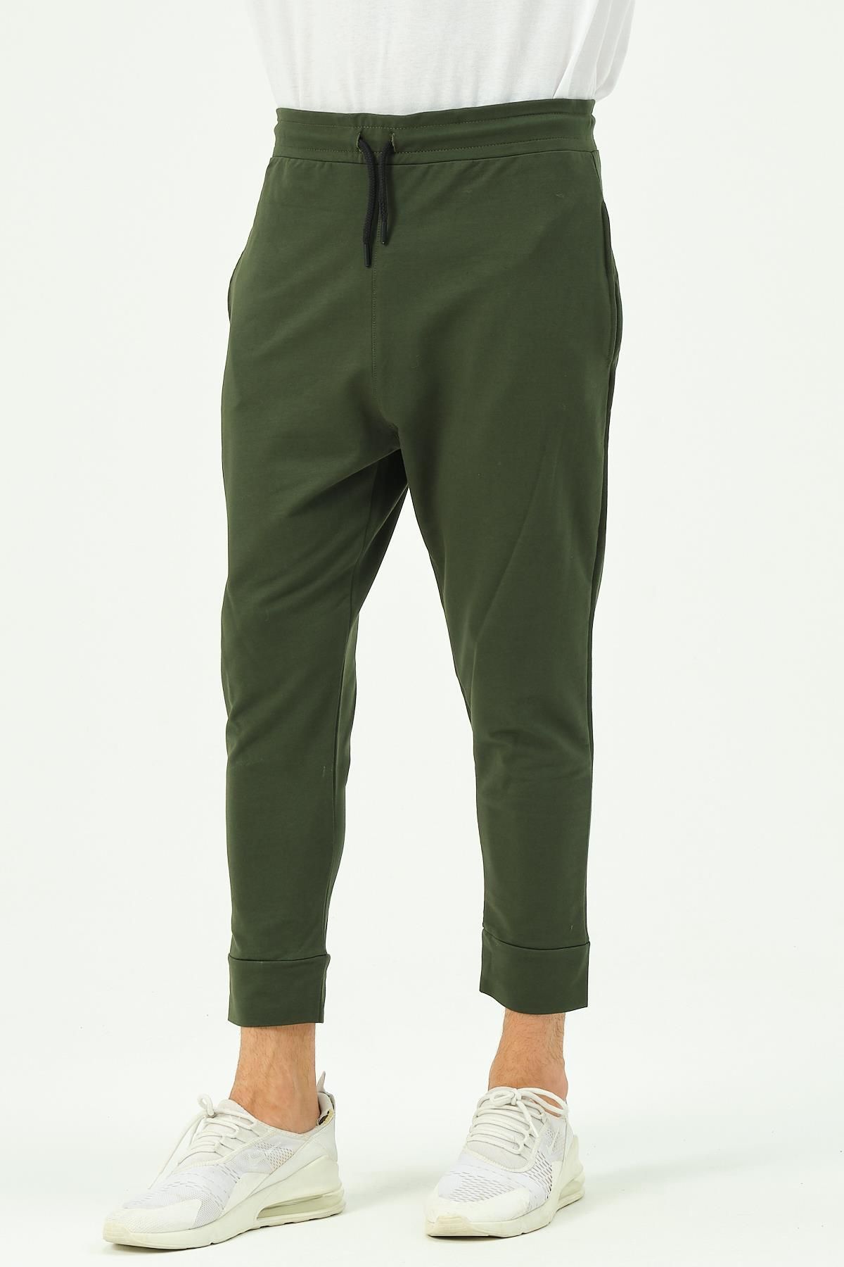 C&City-Herren-Jogginghose mit lockerer Passform 784 Khaki 8