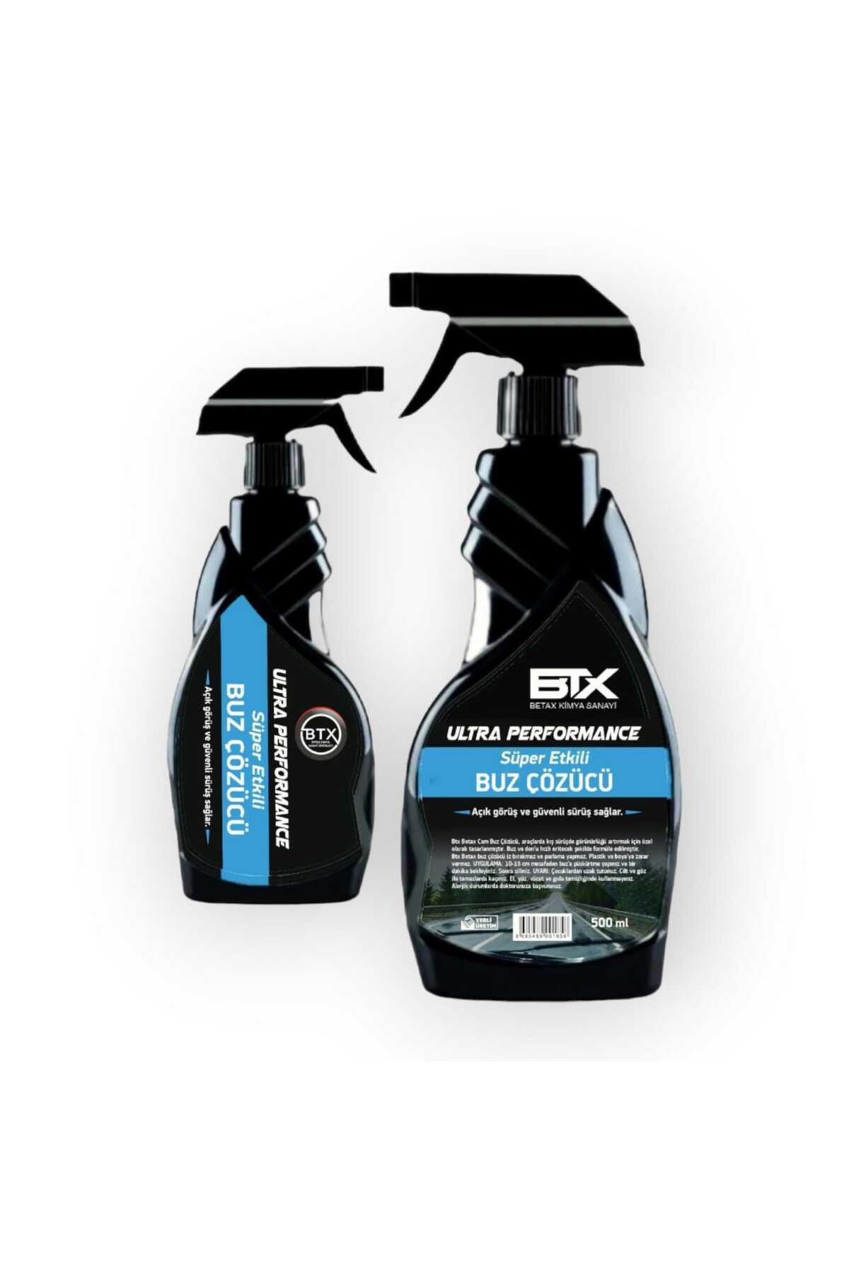 Betax Ultra Performance Blue Buz Çözücü Buzlanma Önleyici Sprey 500 ml