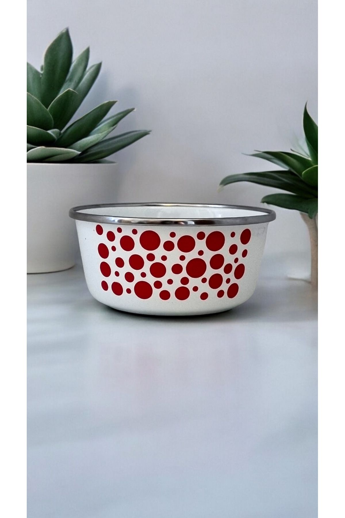 Emaye çorba hoşaf çok amaçlı kase 12 cm