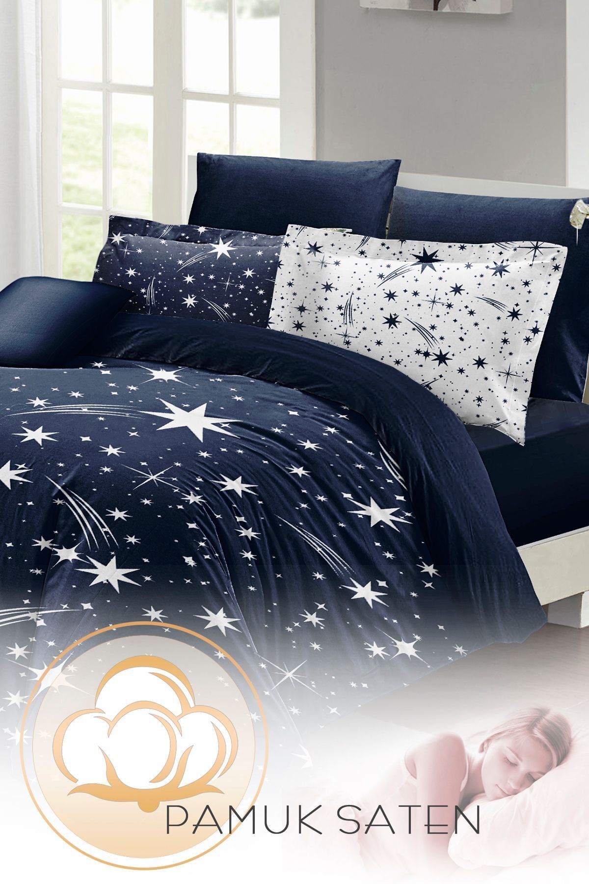 سرویس روتختی  آبی سرمه ای مونوهومMonohome | monohome18795HF اورجینال - تصویر 6