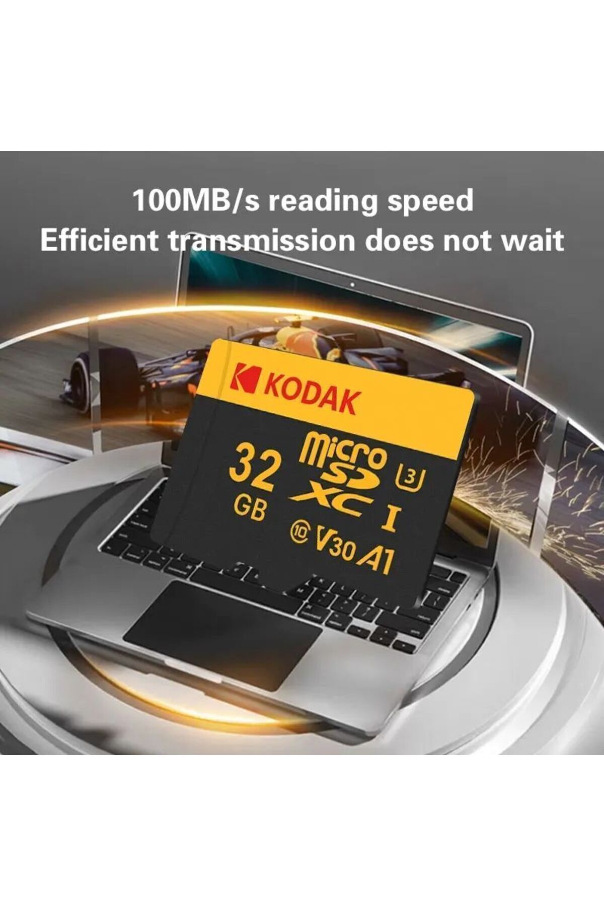 Kodak-32gb Micro SD Memory Card - Clas 10, 4K, UV3, V30, A1 8