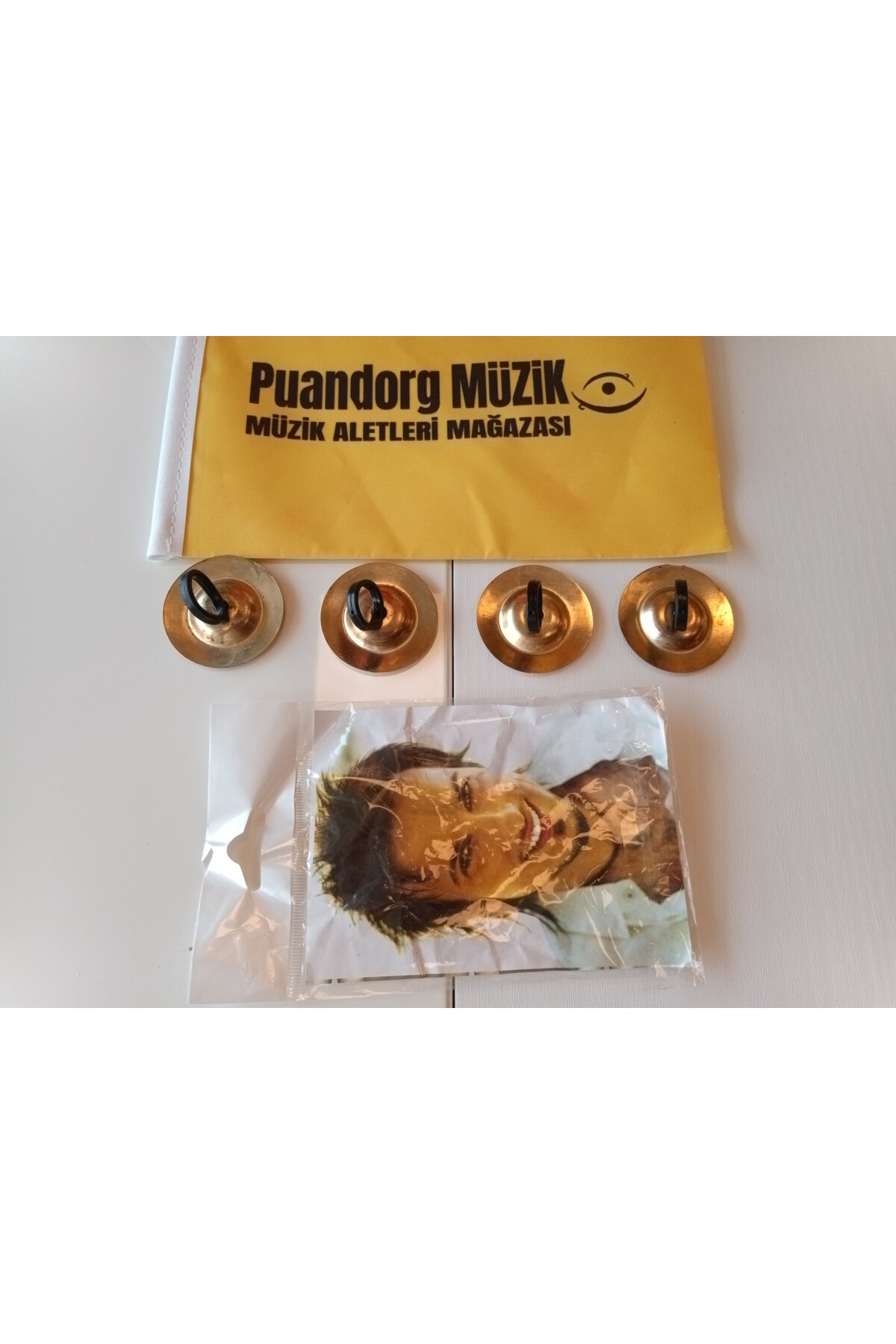 PUANDORG PARMAK ZİLİ METAL SET KALİTELİ  ( 4 ADET)