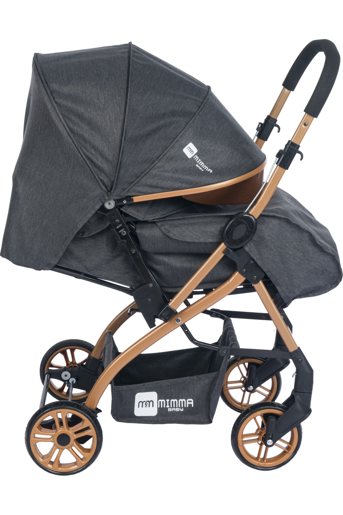 Mimma Baby Artemis Çift Yönlü Bebek Arabası Puset Beşik Çanta Uygun Set fotoğrafı 6 (önizleme)