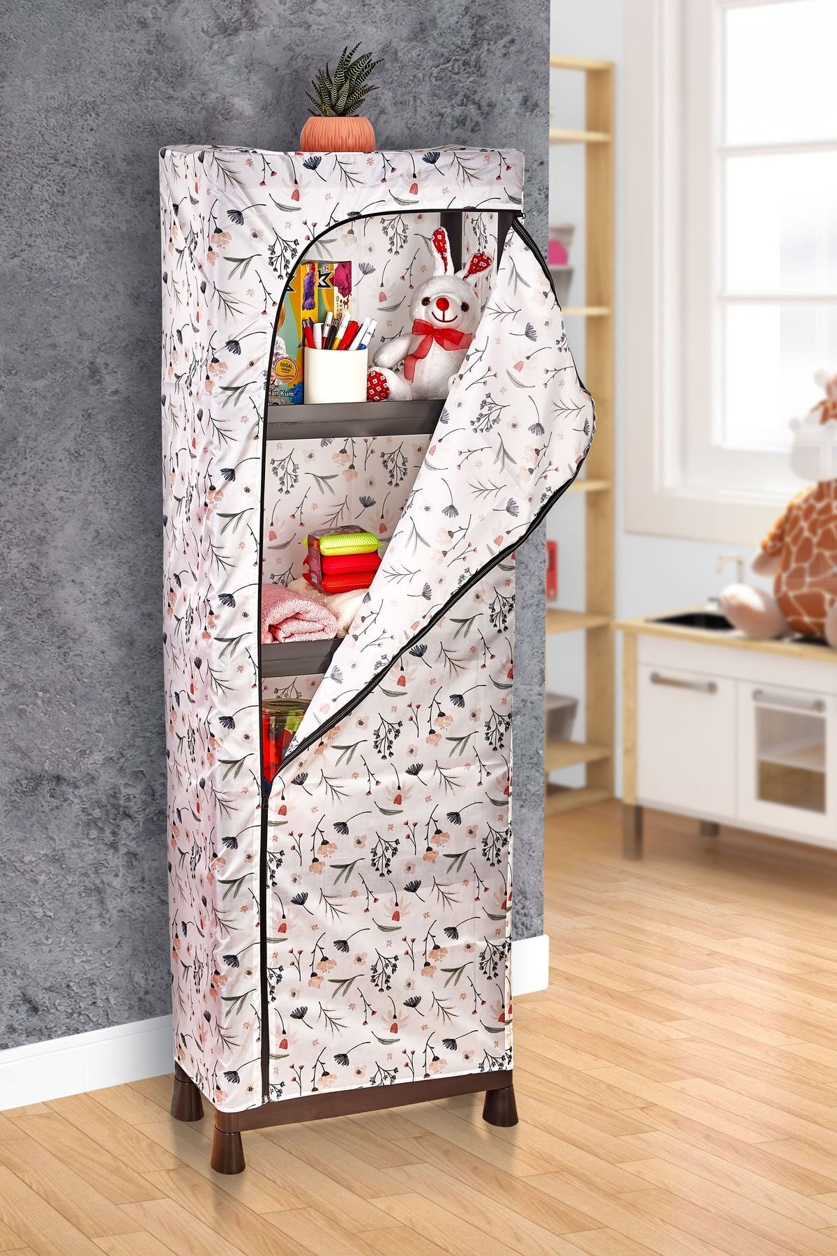 Multipurpose Kitchen Balcony Bathroom Cabinet with Waterproof Cover