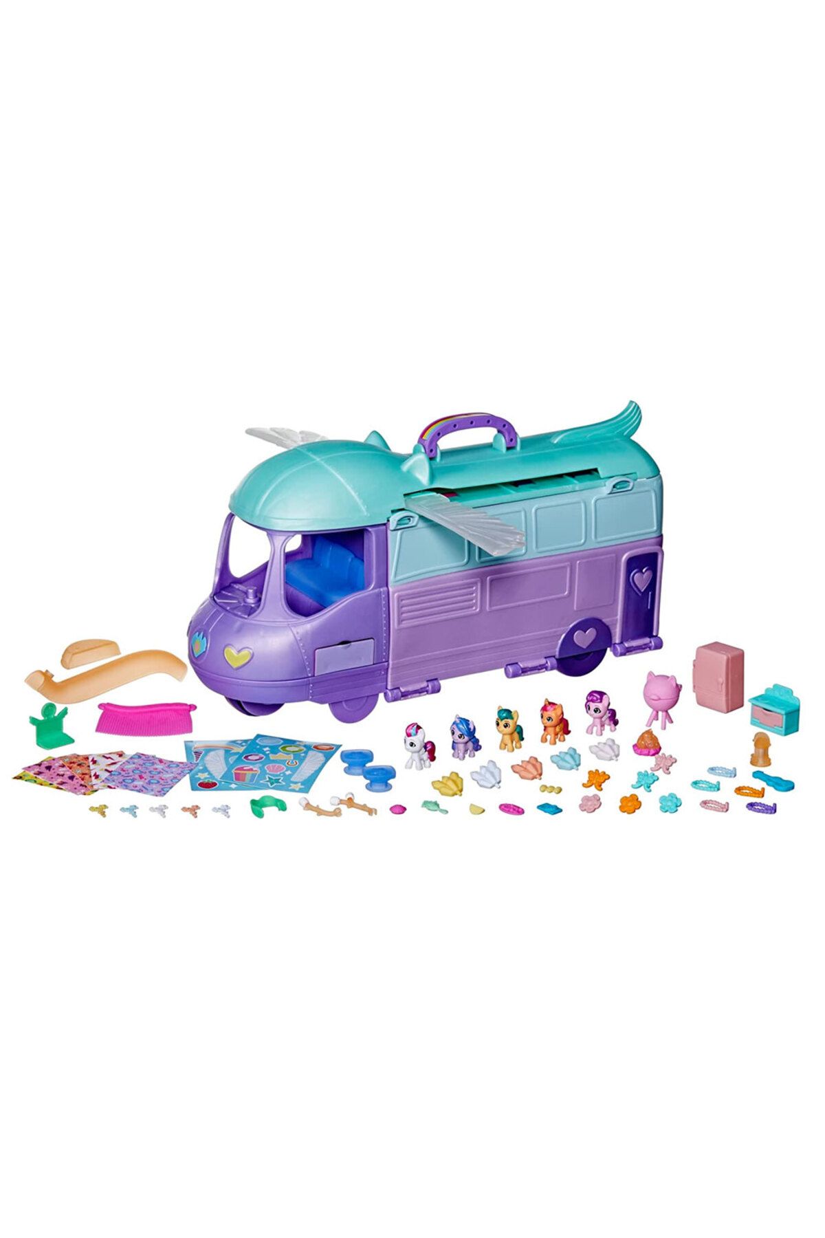 MY LITTLE PONY-Mini World Magic Mare Stream Caravan F7650 5