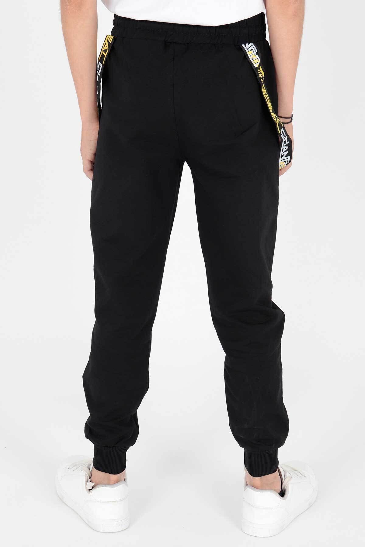 AHENGİM-Boy's XX PrintEd TrEndy SwEatPants - Elastic Skinny LEg AK2105 5