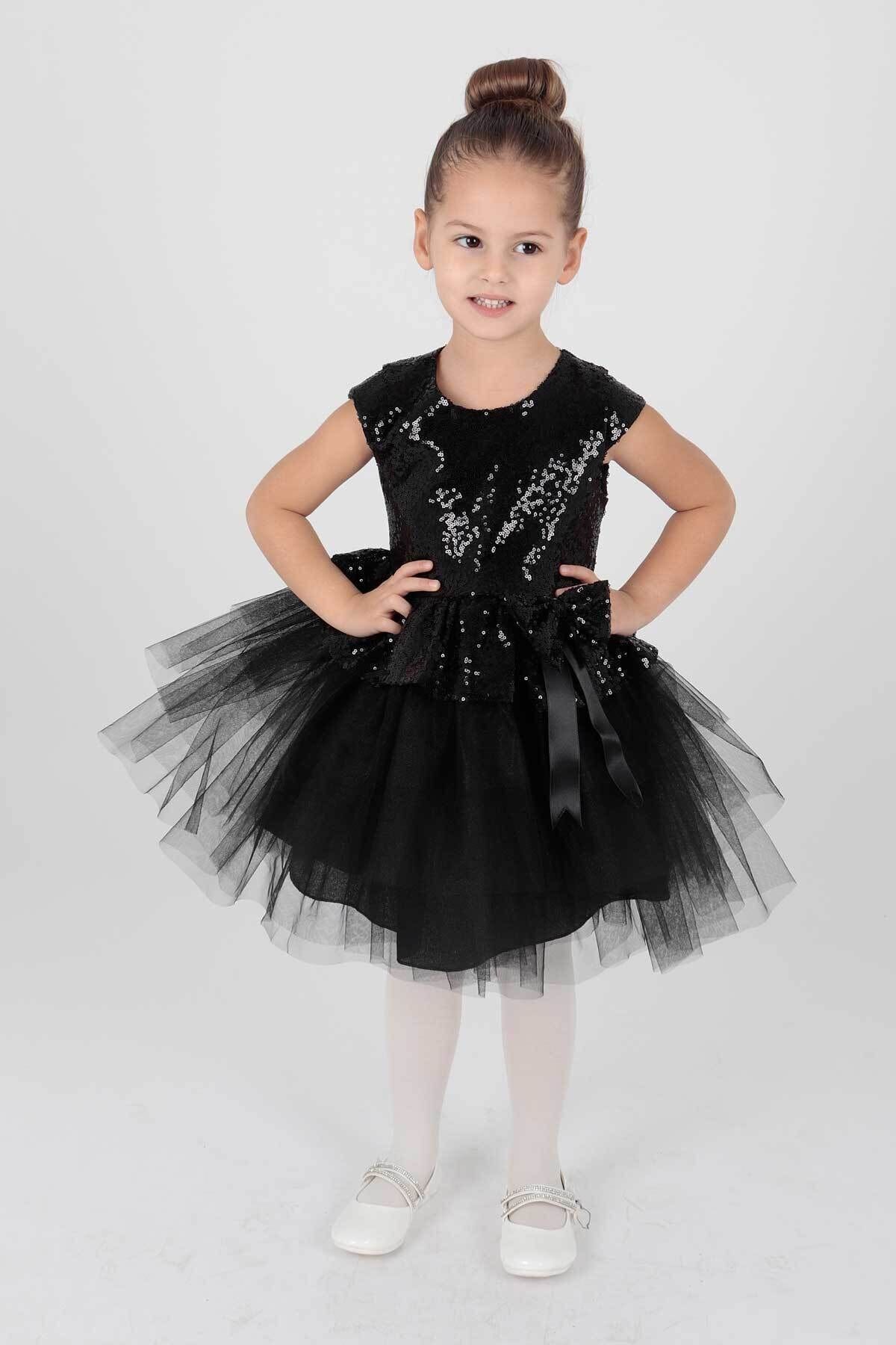AHENGİM-Rochie de seara pentru fete la modă - paiete paiete, Ak2207 5