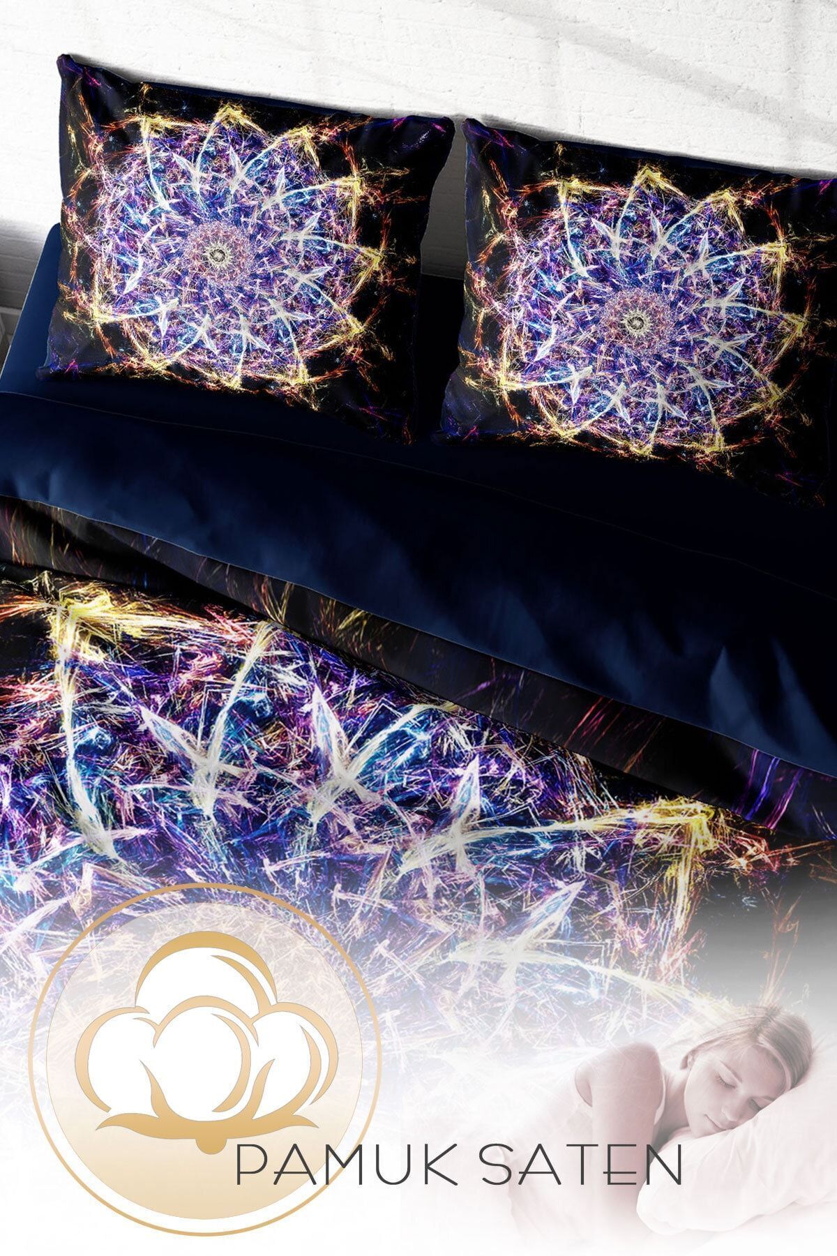 سرویس روتختی  مشکی مونوهومMonohome | monohome2391 اورجینال - تصویر 4