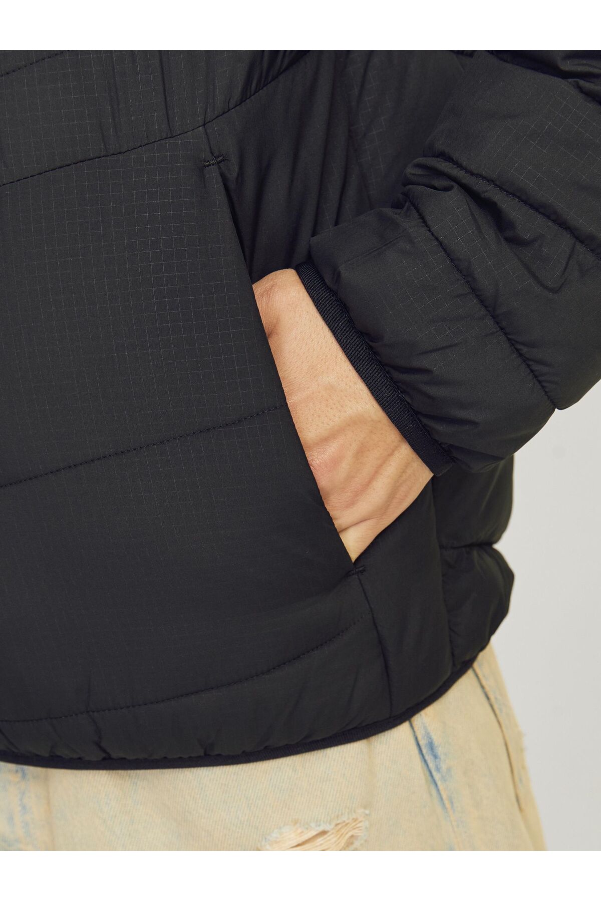 ژاکت مردانه مشکی Jack & Jones | 12256985 اورجینال - تصویر 6