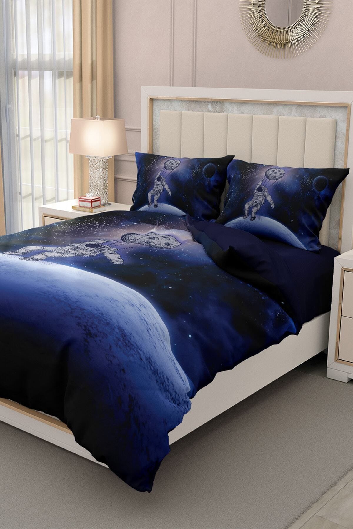 سرویس روتختی  آبی مونوهومMonohome | MONOHOME32920 اورجینال - تصویر 3