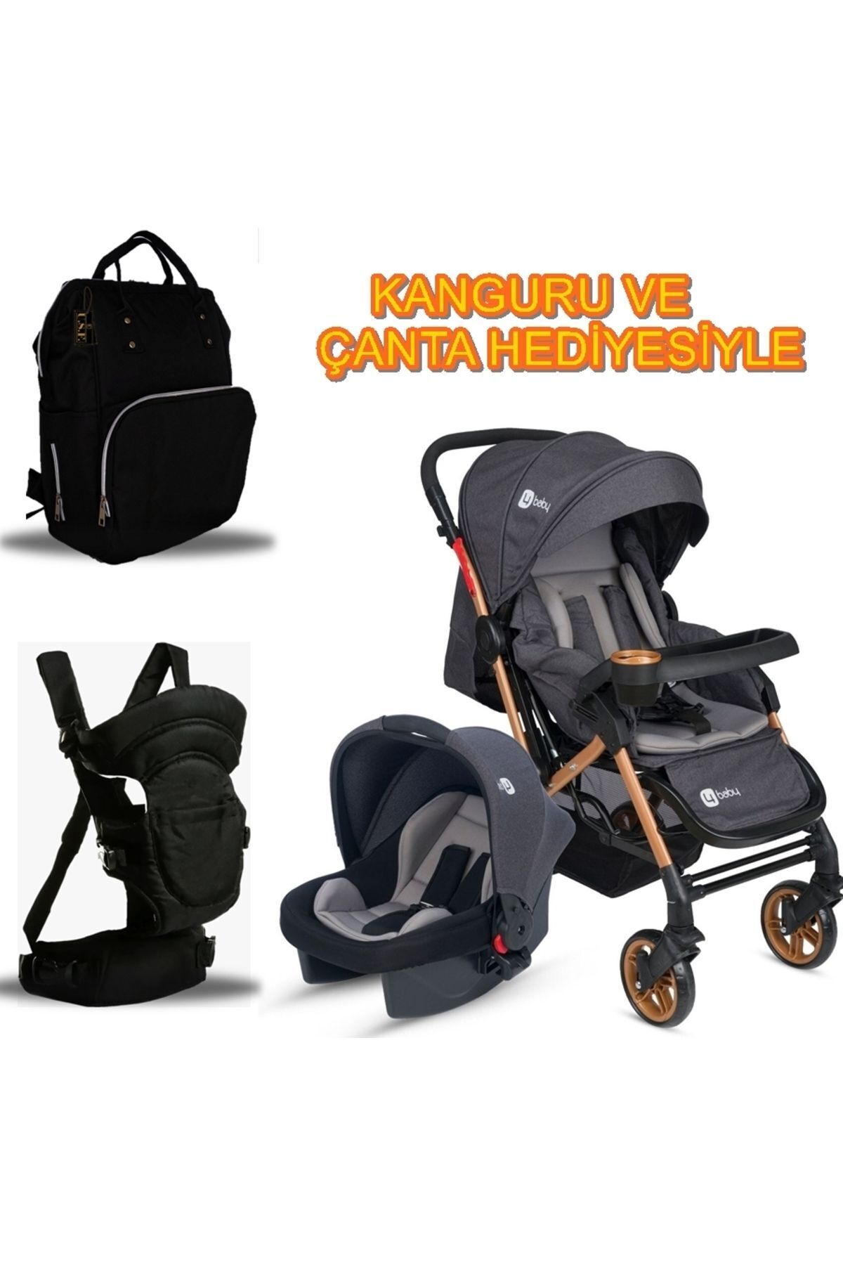 4 Baby Çift Yönlü Bebek Arabası Setleri - Fiyatı, Yorumları