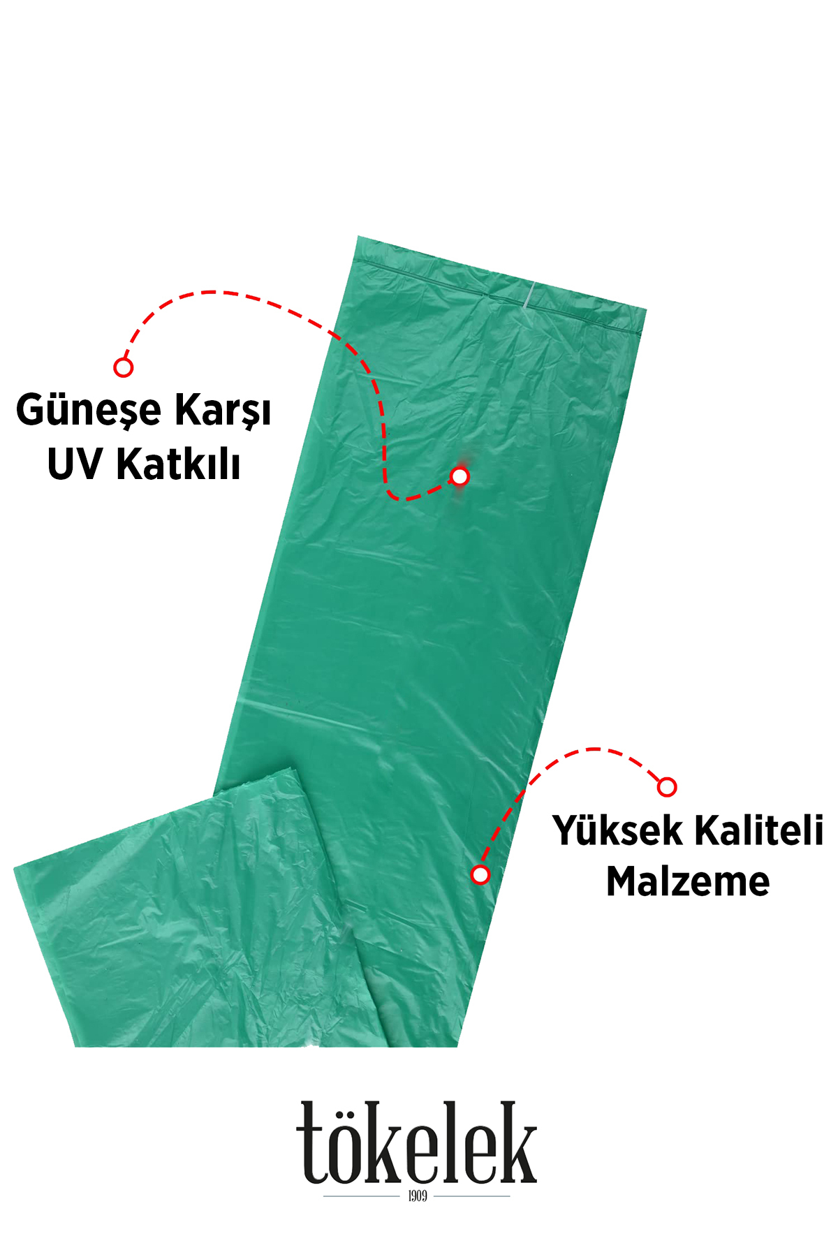 Tökelek Slaj Torbası - Silaj Poşeti - Silaj Torbası - 80*110 CM - 25 Adet