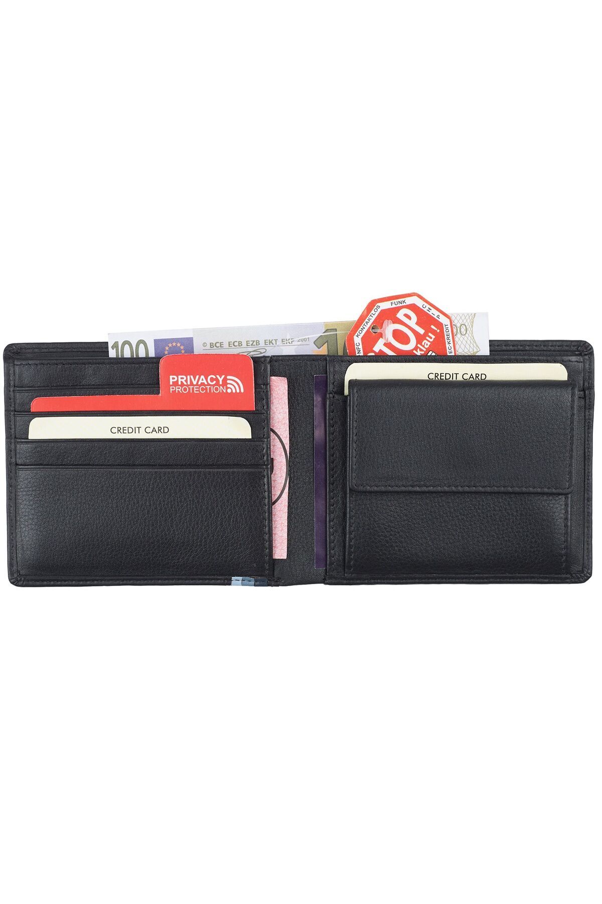BENCH-Wallet RFID leather 11 cm 2