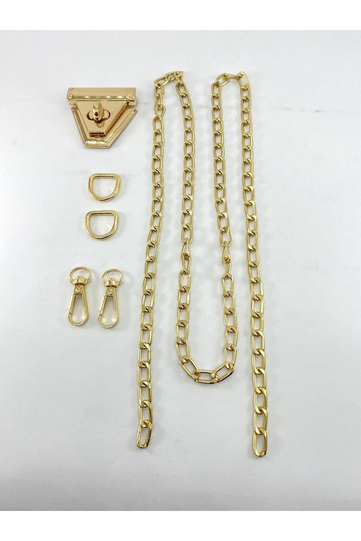 aladepo Üçgen Çevirmeli Çanta Aksesuar Seti