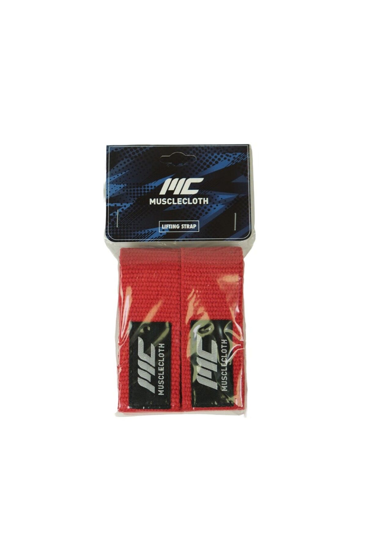 بند لیفت قرمز بسته های بلند کردن تسمه 2 MUSCLECLOTH