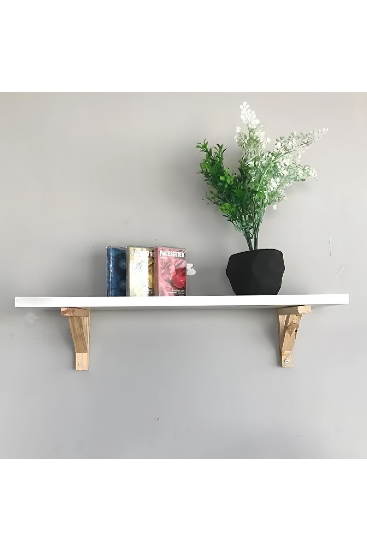 Sef moda montessori mdf tekli raf kitaplık