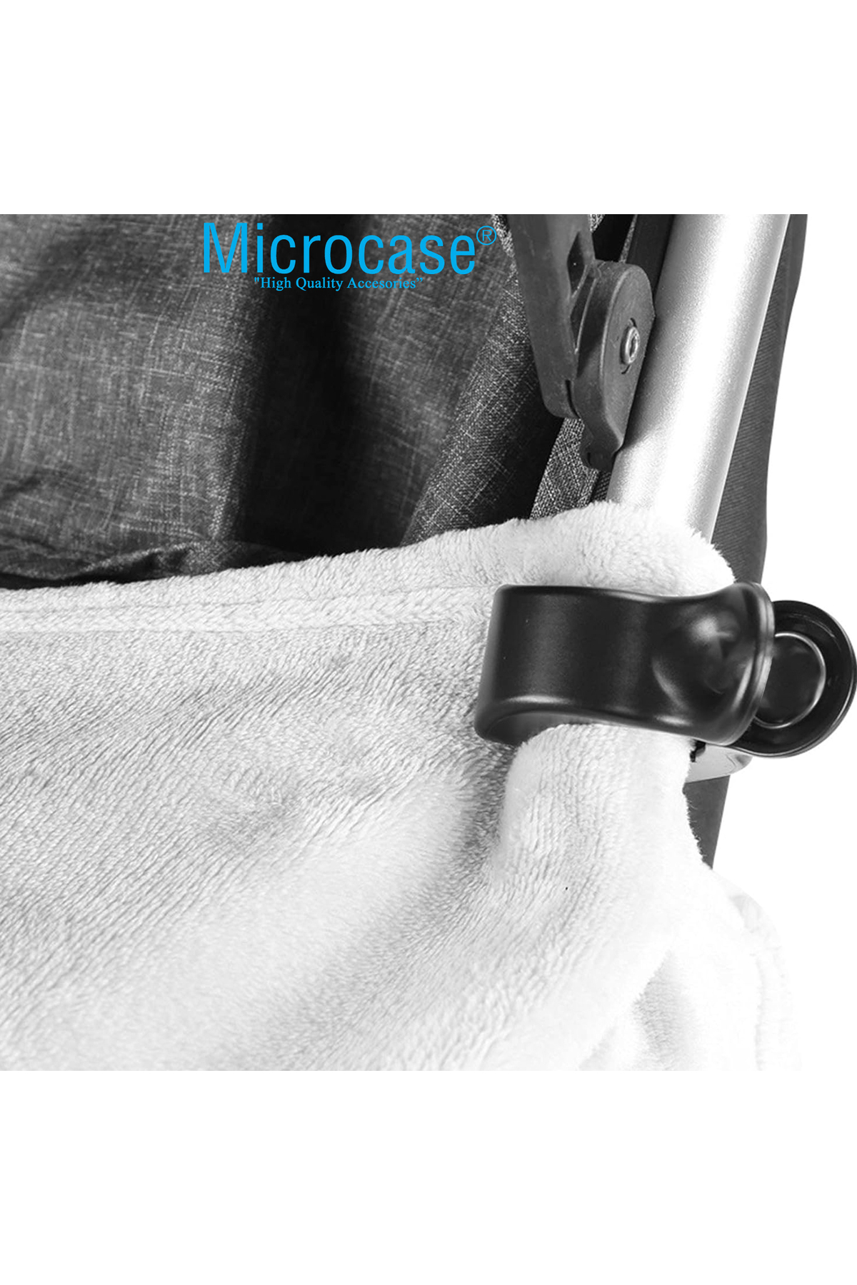 Microcase Bebek Arabası Battaniye Havlu Puset Tutucu Çok Amaçlı Kıskaçlı Mandal -AL4537 4 adet fotoğrafı 5 (önizleme)