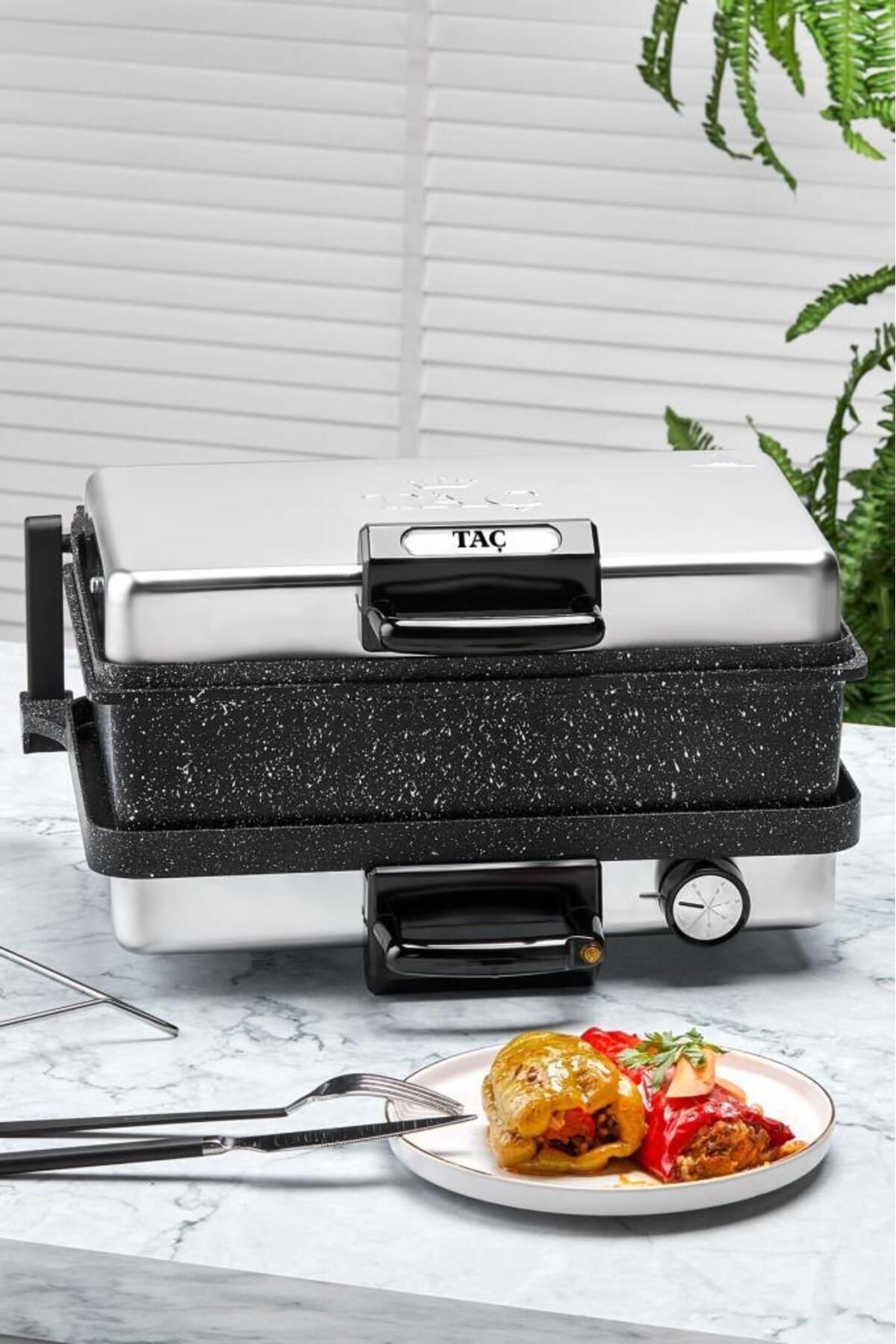 T7863 Tost Ve Lahmacun Makinası Tepsili
