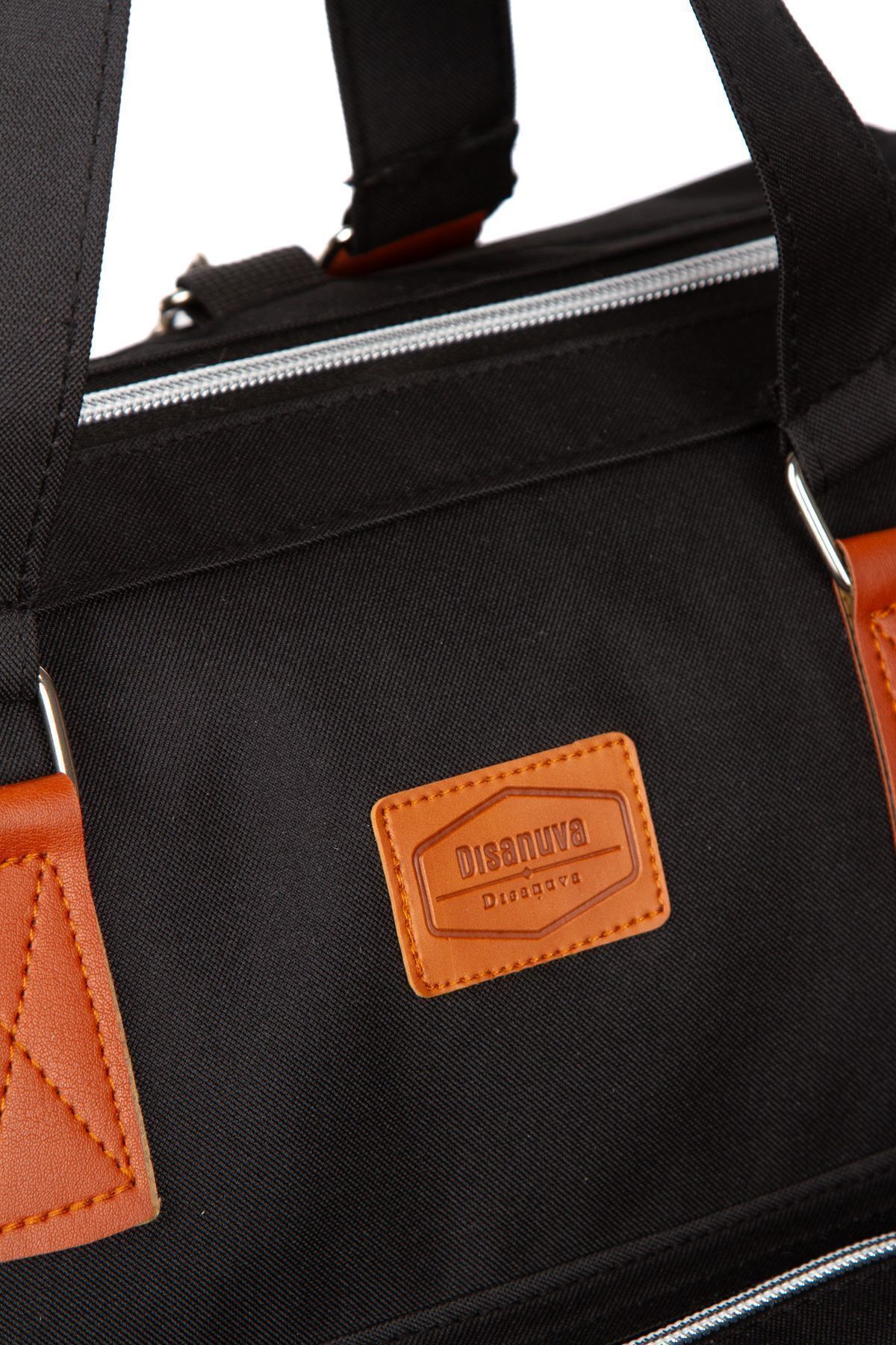 Halk Sepeti Anne Bebek Bakım Sırt Çantası Baby Bag 3 Termal Göz Puset Askılı Ponponlu Su Geçirmez Omuz Çantası fotoğrafı 3 (önizleme)