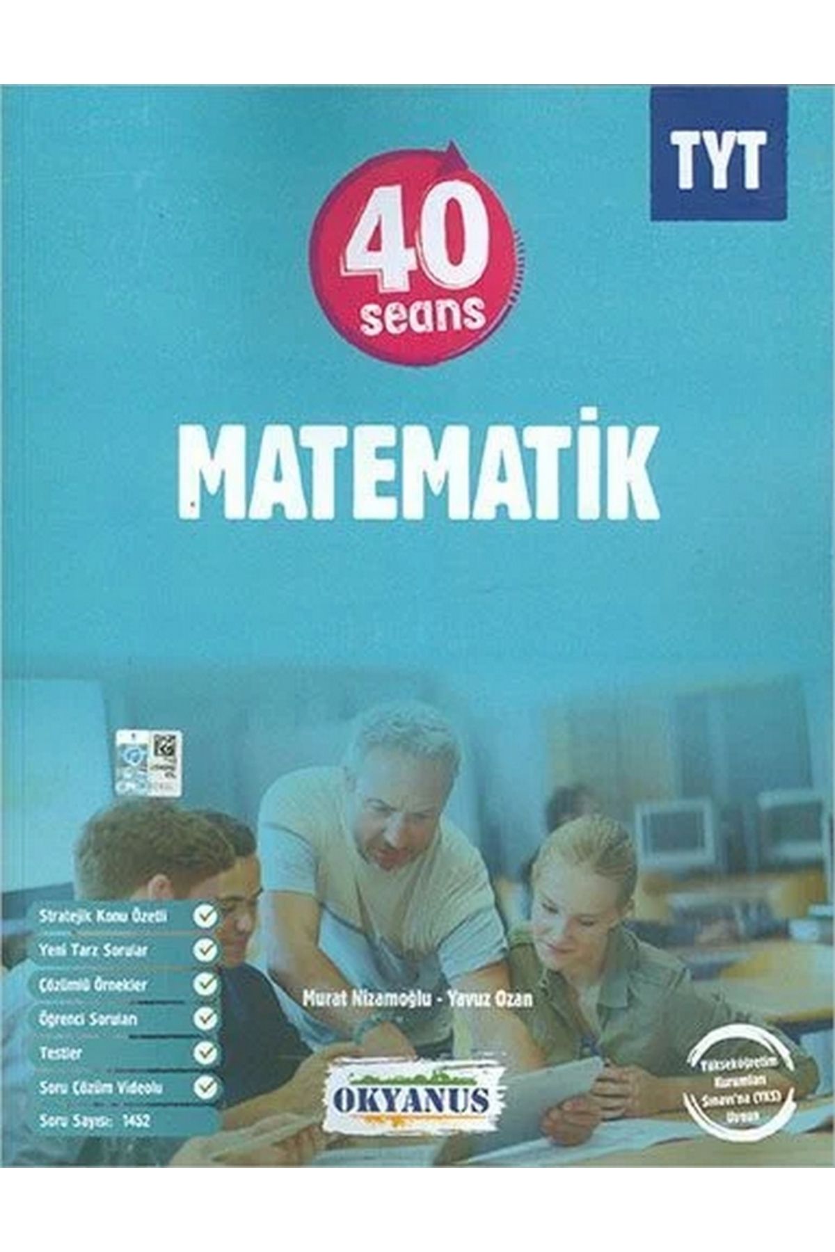 TYT 40 Seans Matematik Konu Anlatımlı Soru Bankası 2025 Okyanus Yayıncılık
