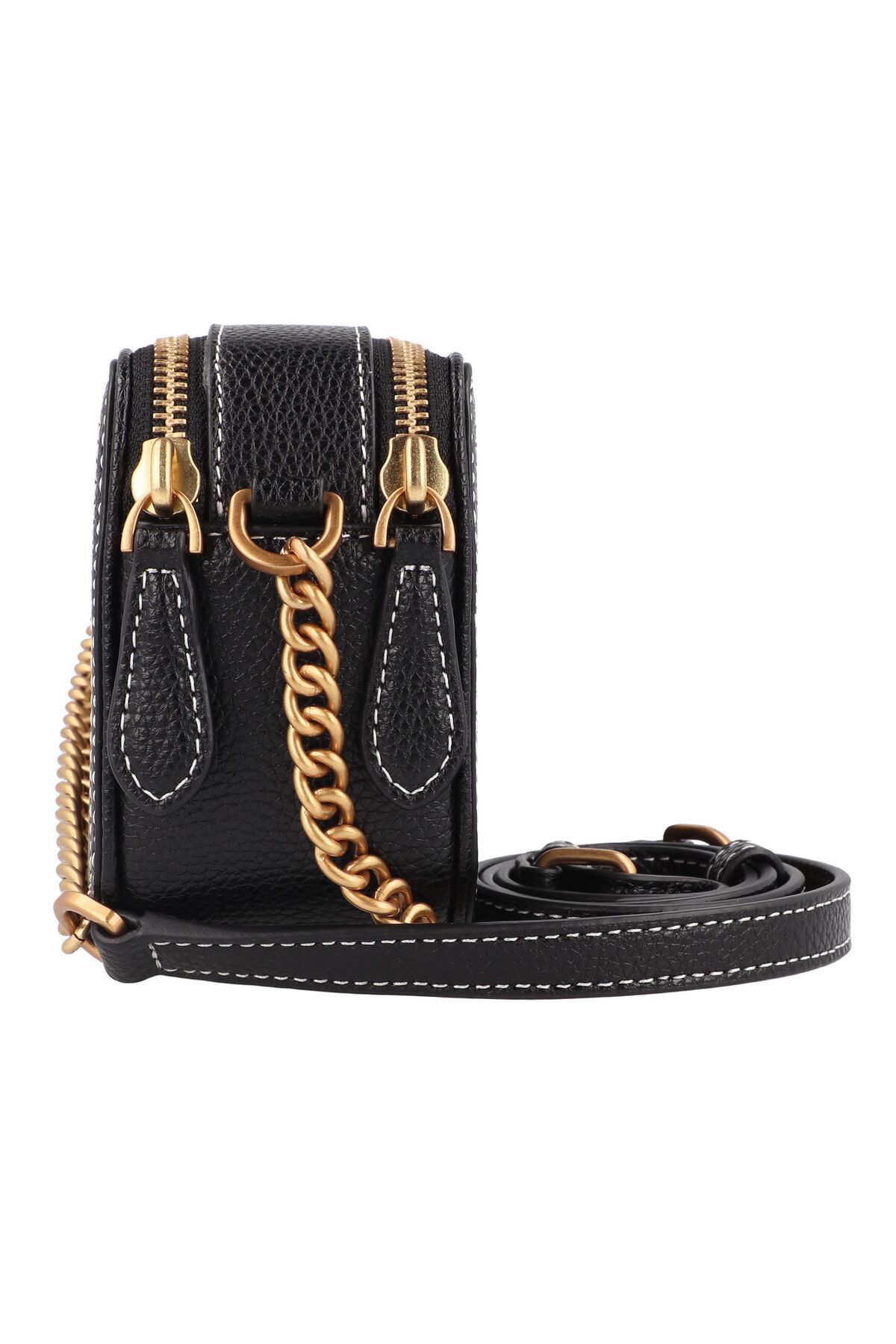PİNKO-Carrie Camera Mini Bag Umhängetasche Leder 18 cm 3