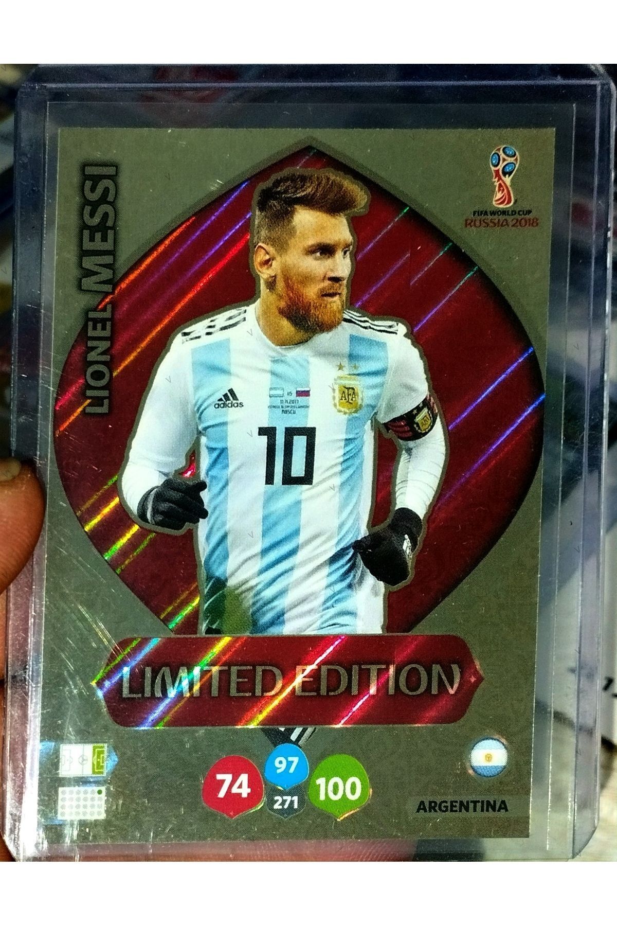Panini Lionel MESSI Limited Edition World Cup Russia 2018 Trendyol