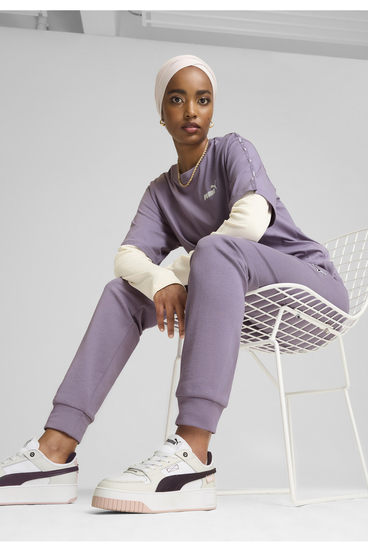 اسنیکر زنانه سفید پوما | TYC0818383259M00392338010 اورجینال - تصویر 4