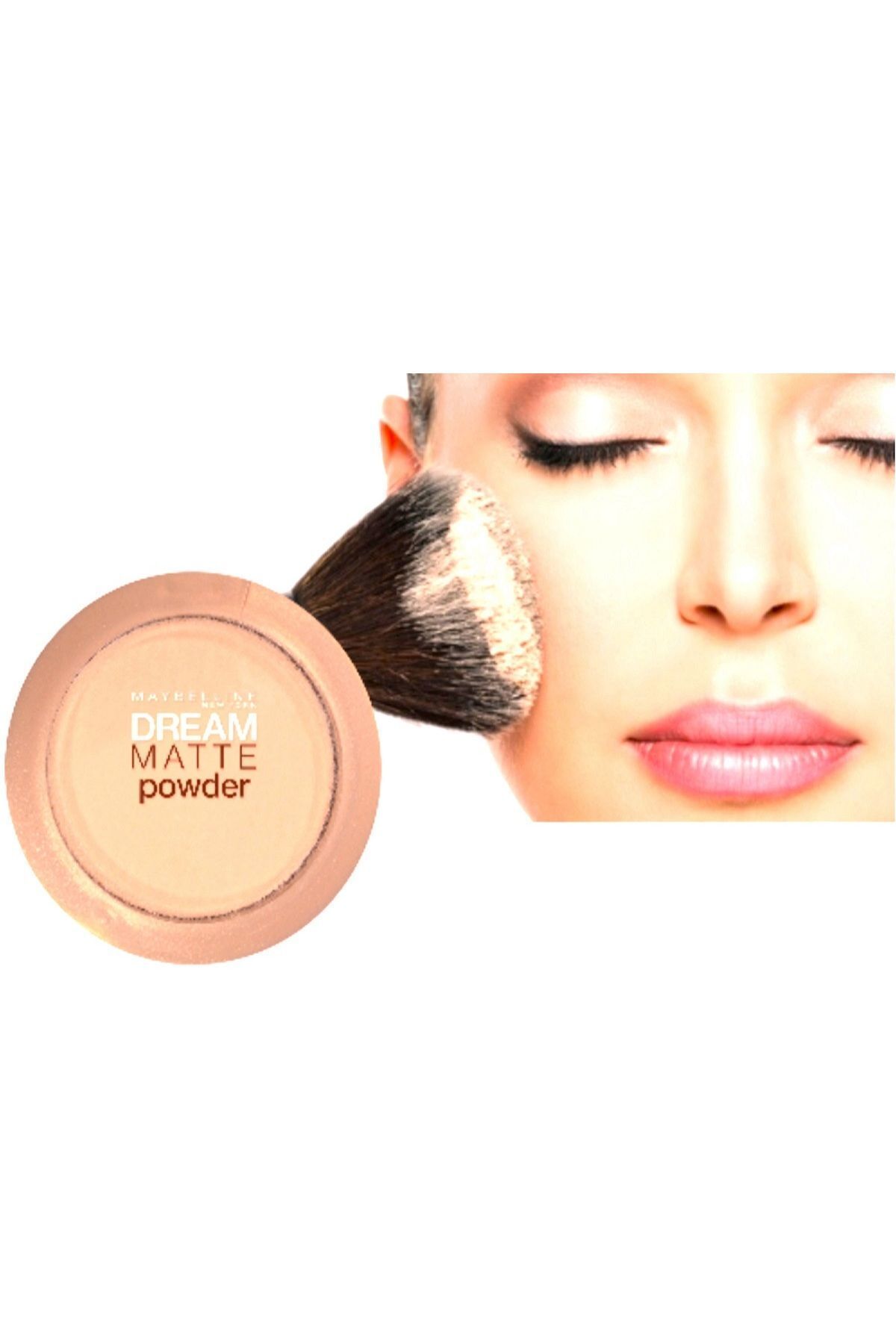 Maybelline New York-Maybelline Dream Matte Powder 03 - Golden Beige Makeup Base 3