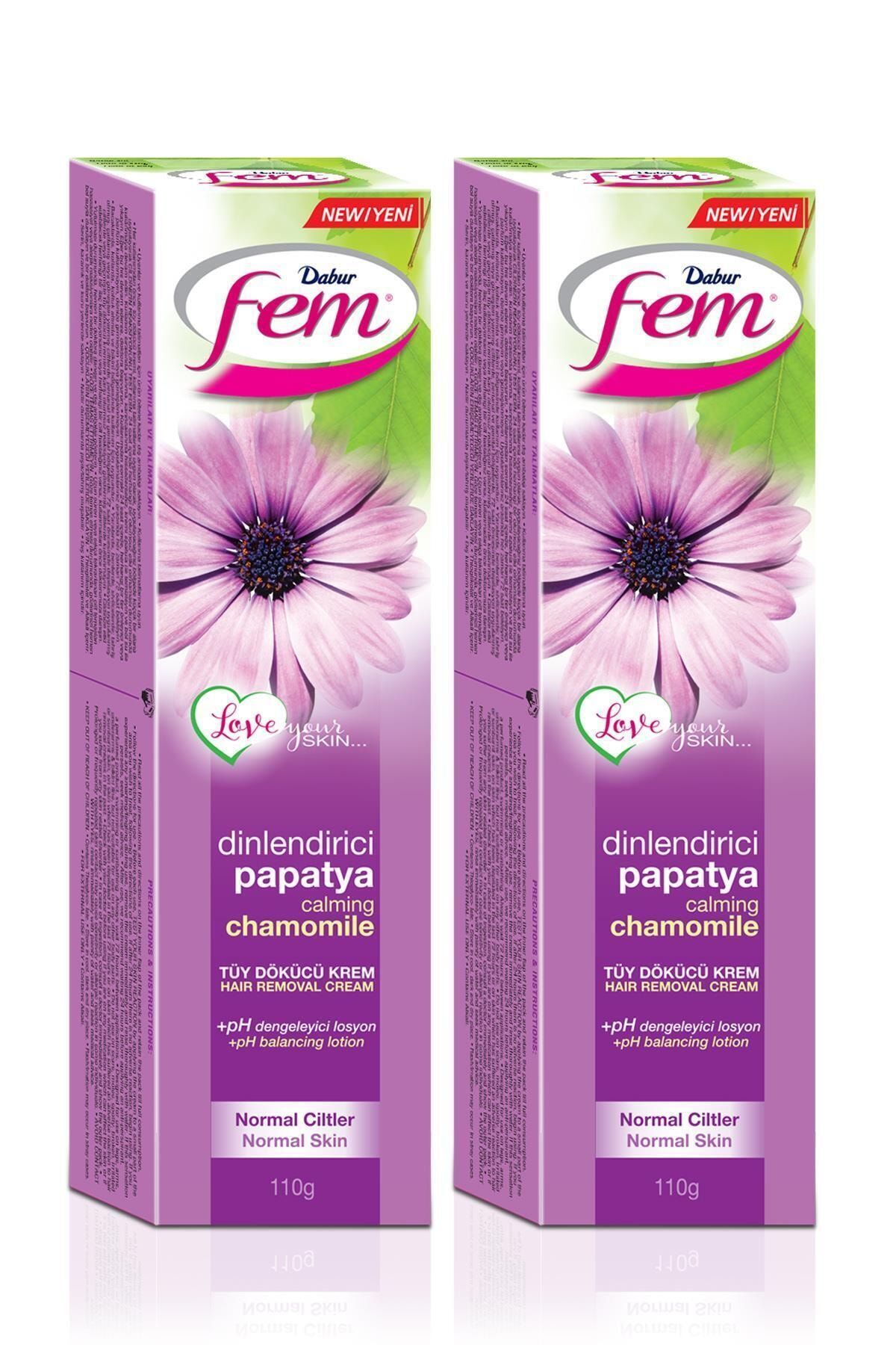 Fem Papatya Tüy Dökücü Krem 110grx2