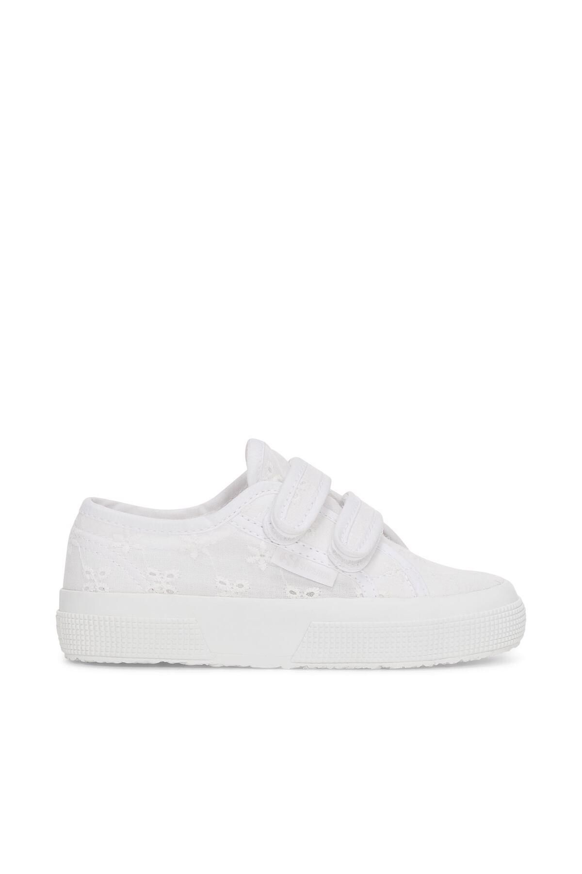 کفش کتانی کوتاه دخترانه 2750 بچه بند Flower Sangallo Superga